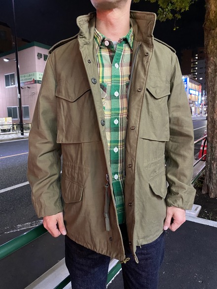 新品　SpickandSpan メルトンM-65フィールドコート メルトンステンカラーコート | 【公式】SPU スプ公式通販