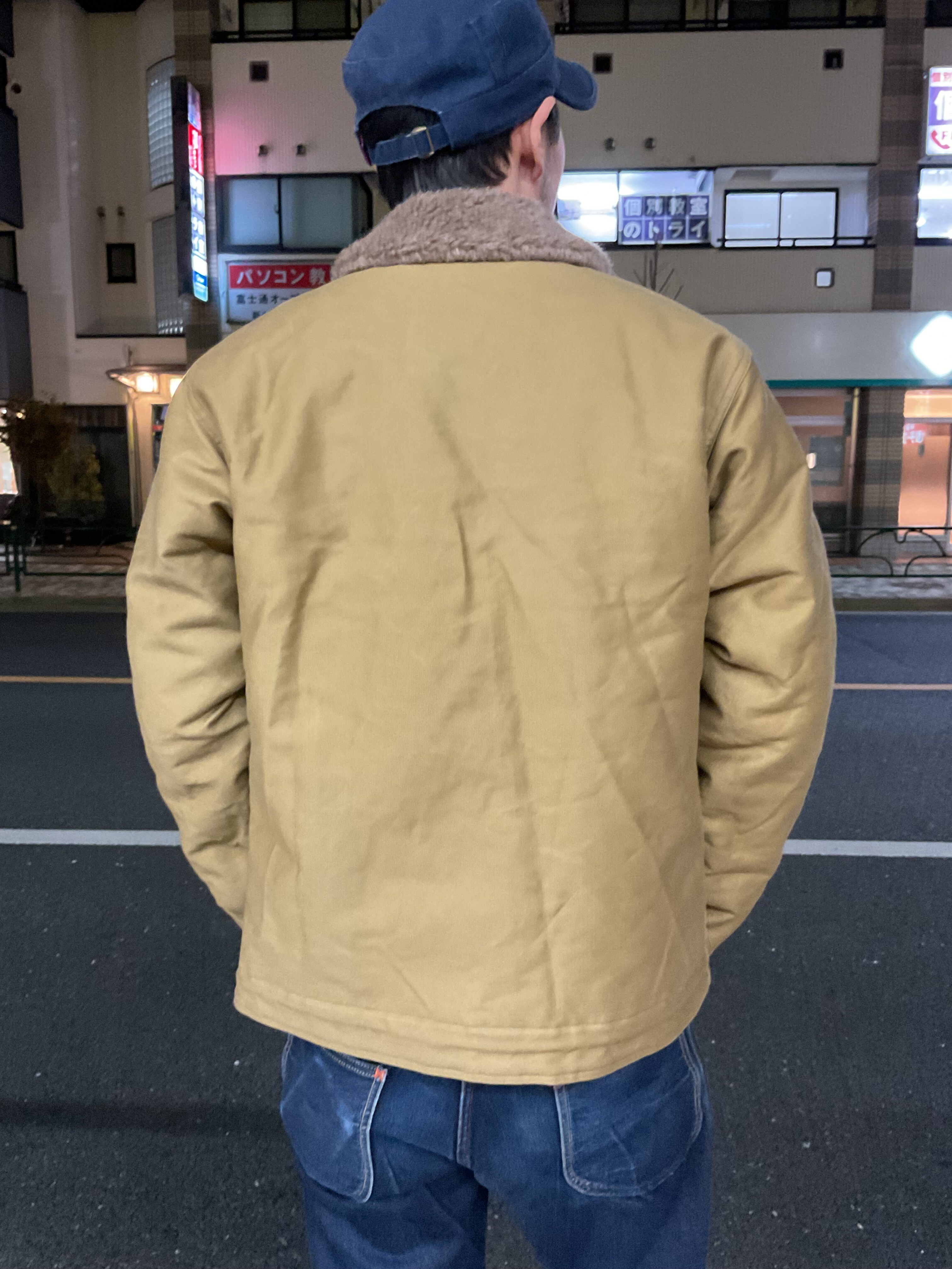 バズリクソンンズ！N-1デッキジャケット カーキモデル NAVY