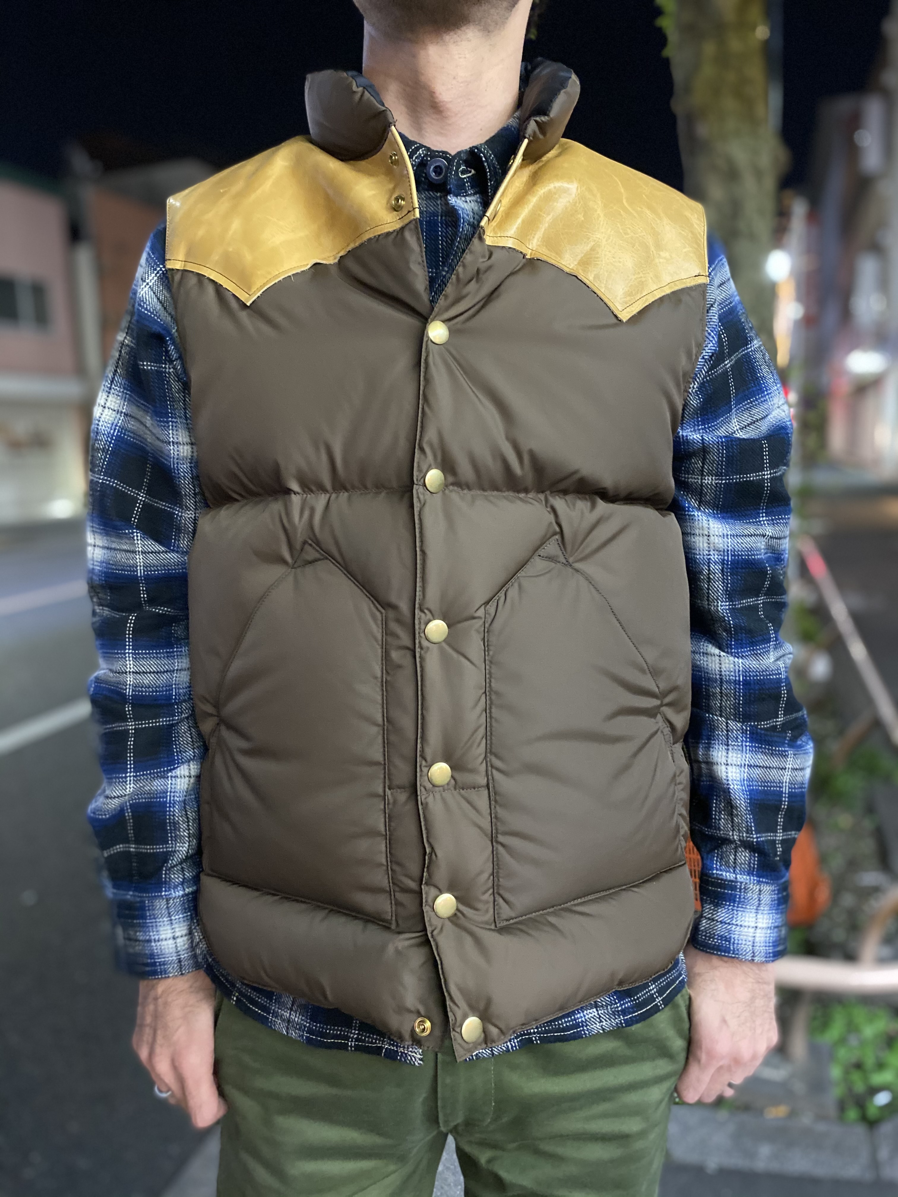ウエアハウス×ロッキーマウンテン!ナイロンダウンベスト!! : Gパン