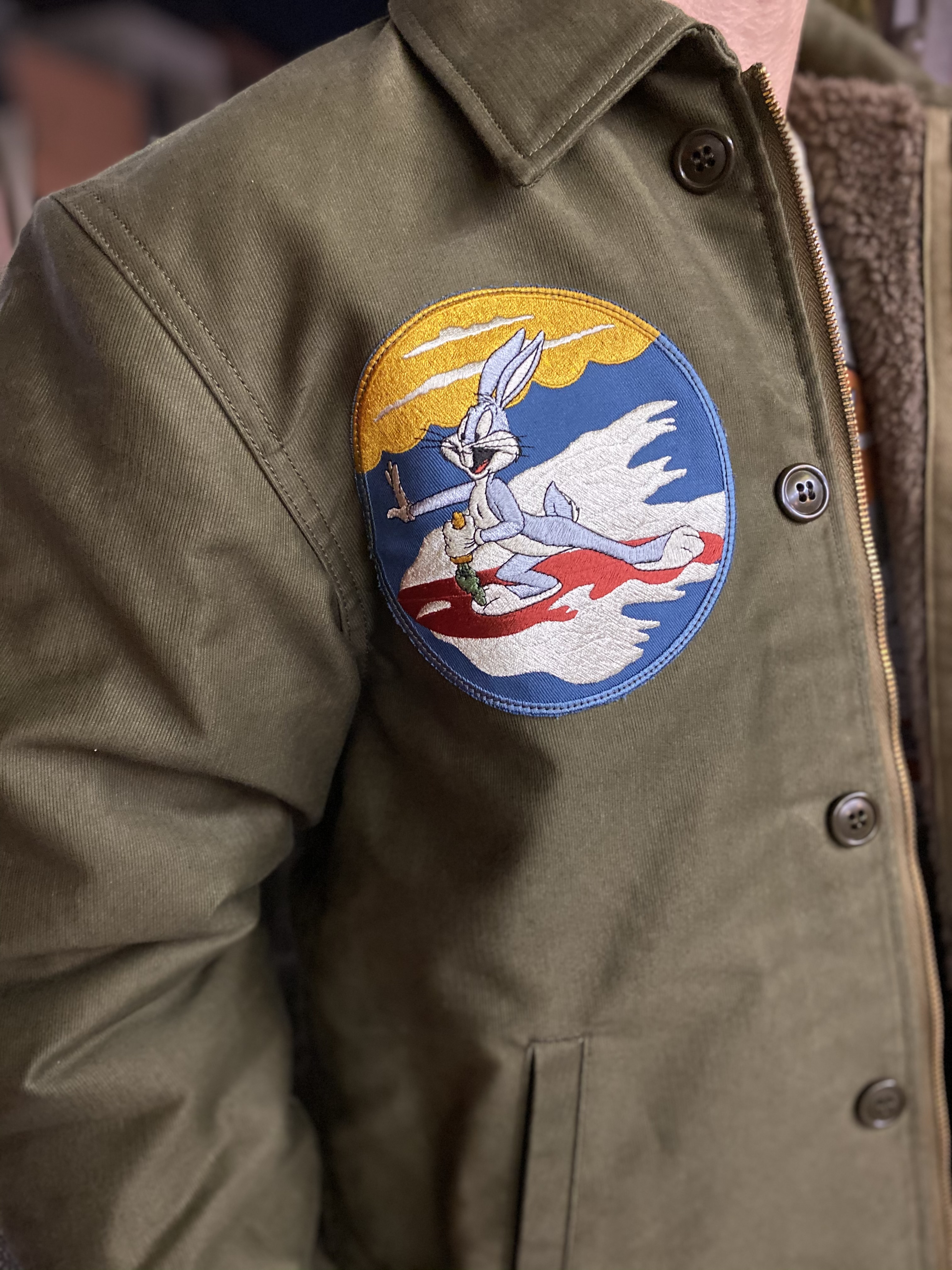 トイズマッコイ！A-2 DECK JACKET “BUGS BUNNY MOSQUITO BOAT 