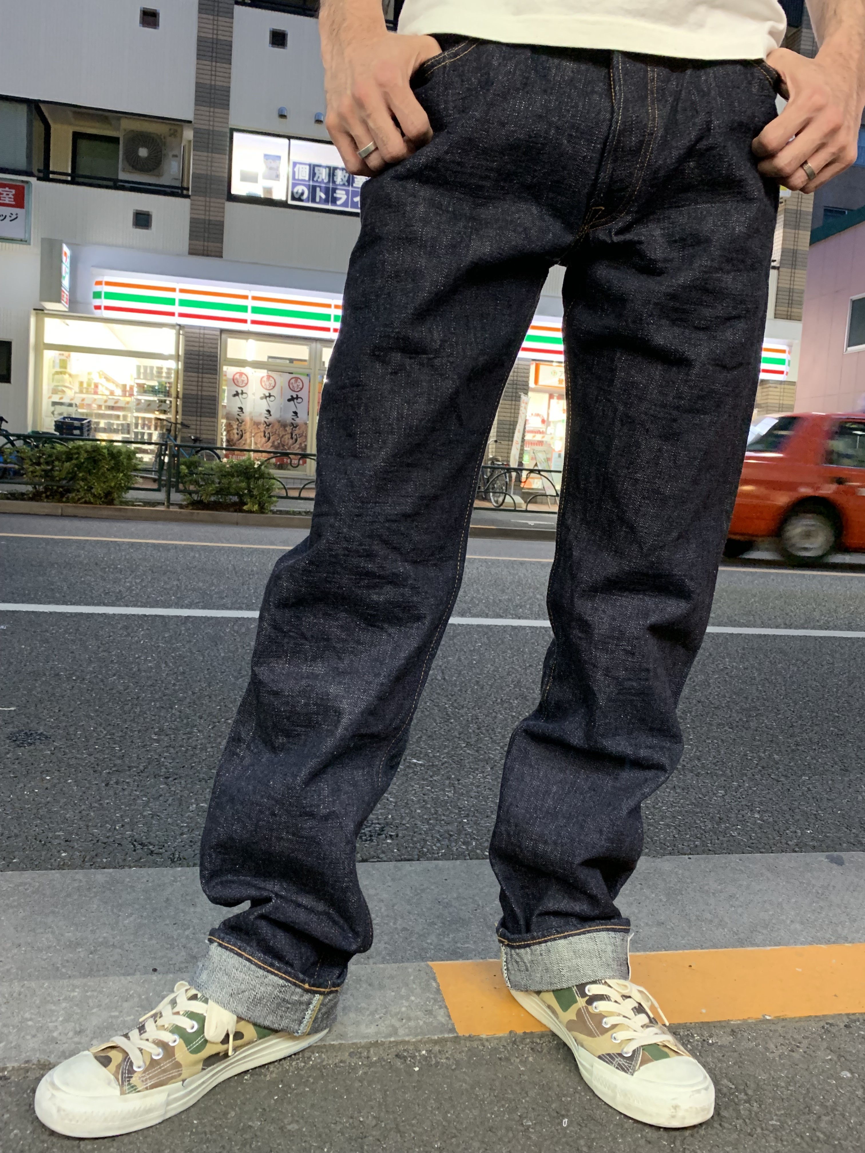 エイトジー男デニム第二弾 ルーズストレートジーンズ 705 Wa Gパン屋サカイ エイトジー男デニム第二弾 ルーズストレートジーンズ 705 Wa Gパン屋サカイ