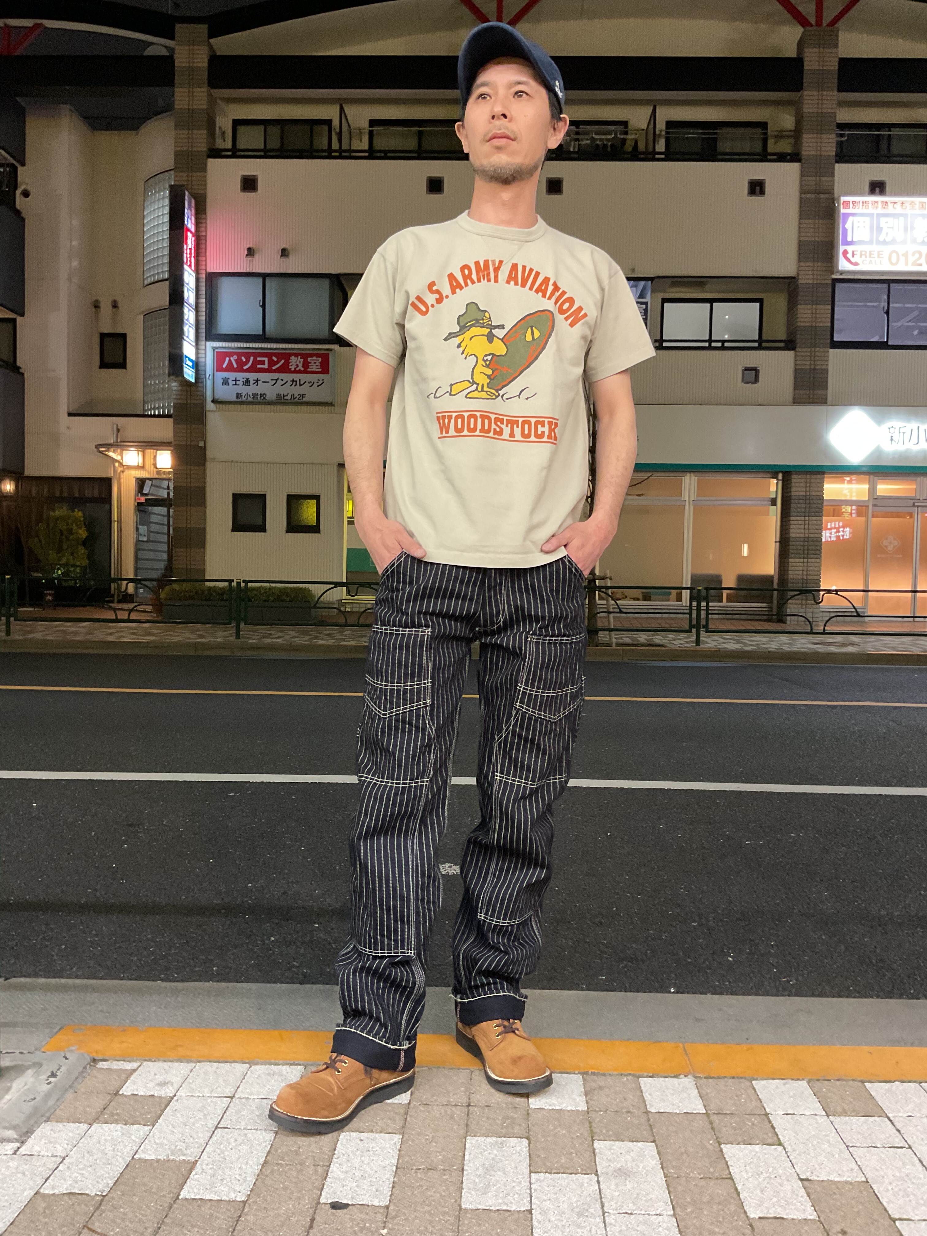 エイトジー ！！ウォバッシュストライプワークパンツ！！サイズ揃い