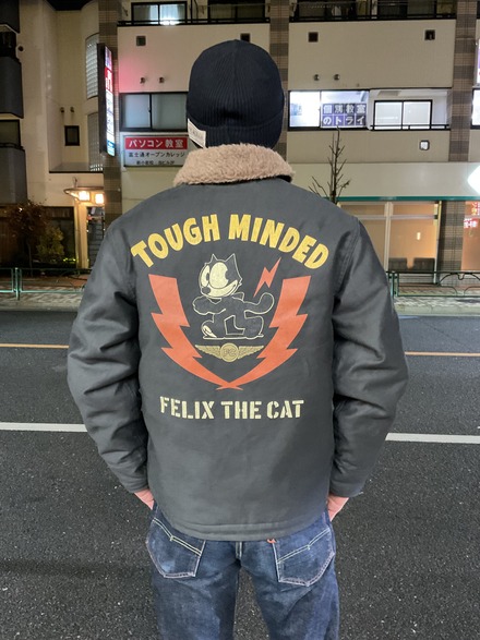 トイズマッコイ！ N-1 デッキジャケット “JACKET FELIX THE CAT TOUGH