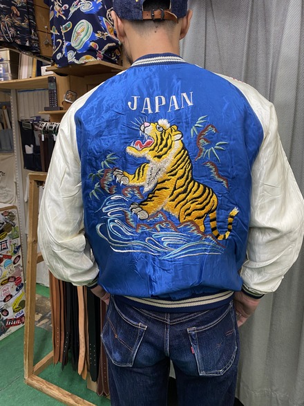 テーラー東洋 スカジャン BLACK EAGLE✕ROARING TIGER 東洋スカジャン【BLACK EAGLE×ROARING TIGER】リバーシブル