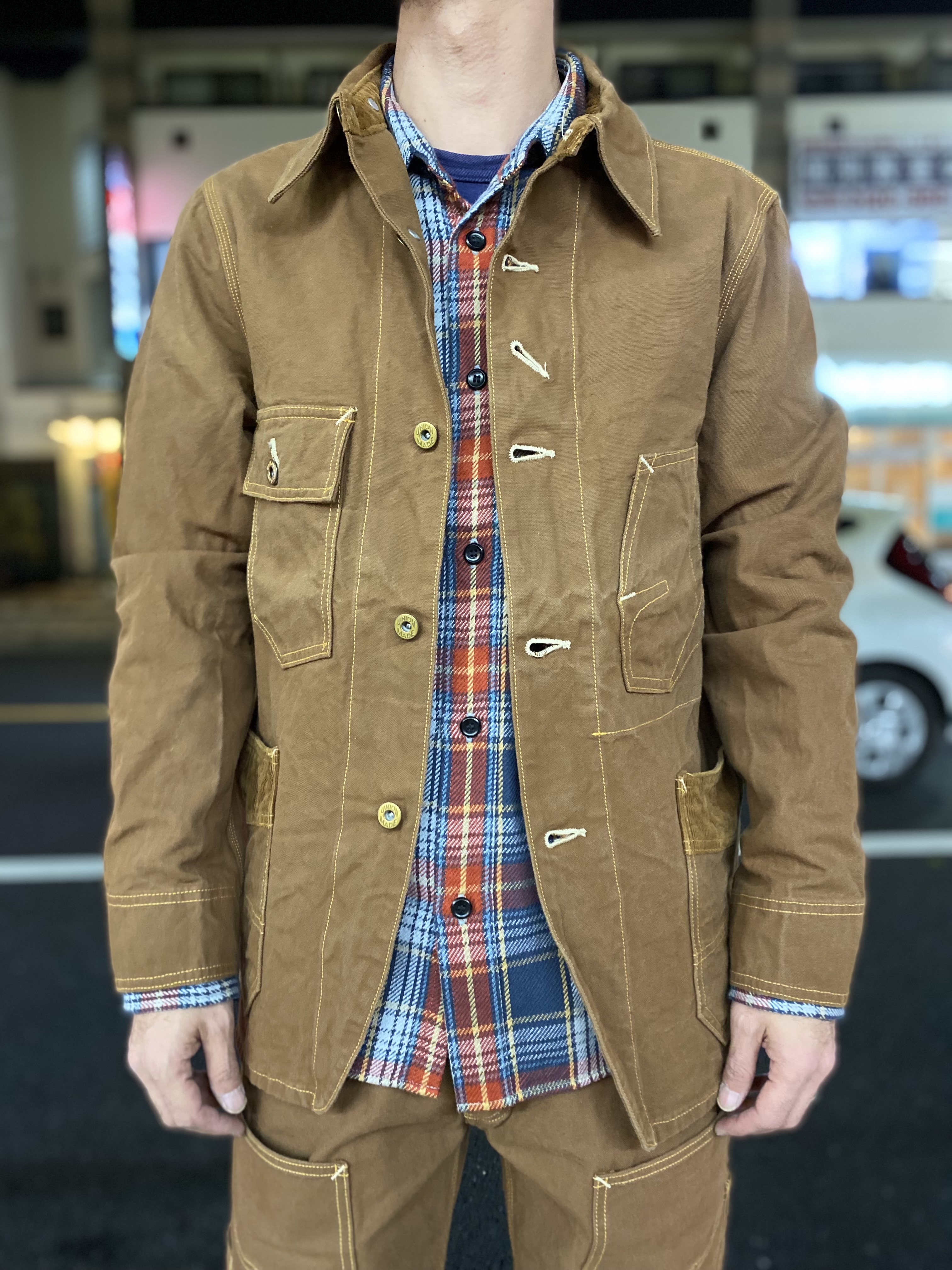 エイトジー！ブラウンダックカバーオール！！ : Gパン屋サカイ