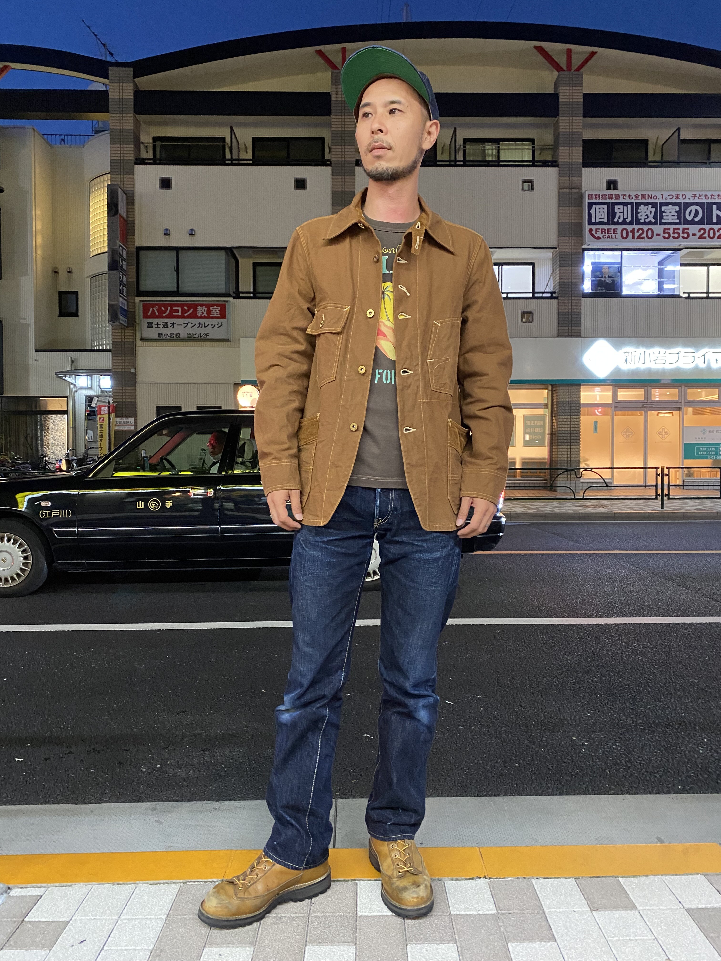 エイトジー！ 11.5オンス硫化染めダックワークコート！！ : Gパン屋サカイ