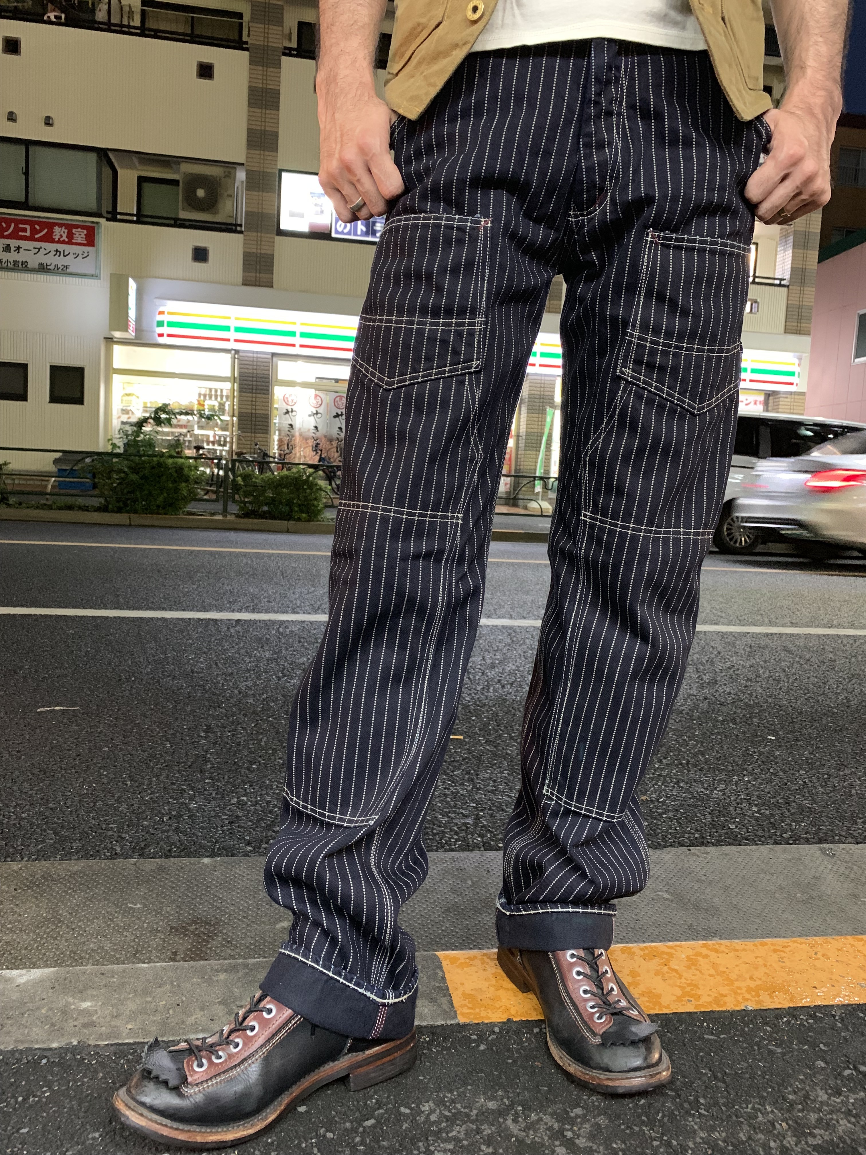 エイトジー！ダブルニーウォバッシュワークパンツ！！サイズ揃いました