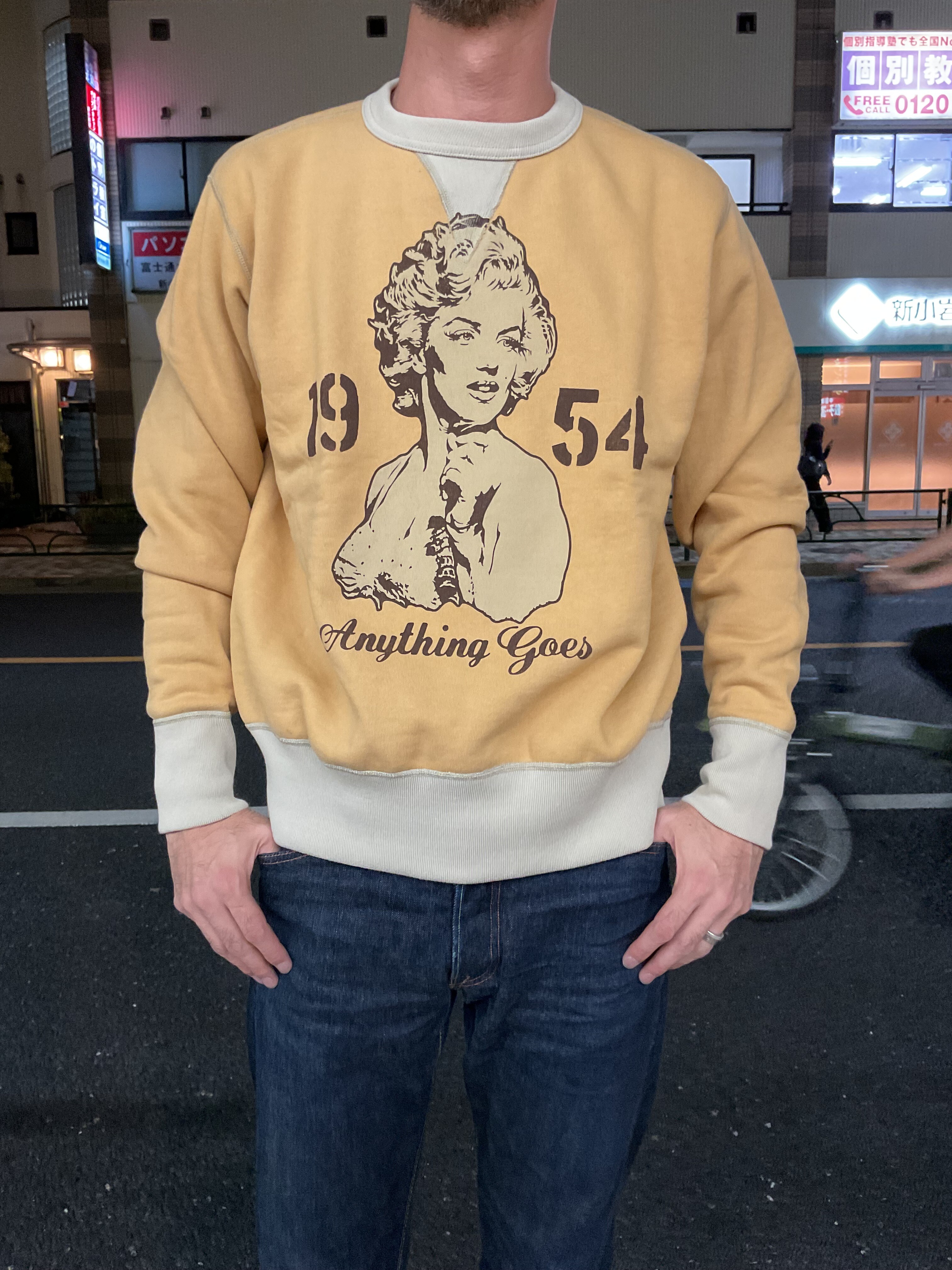 トイズマッコイ ！！ヘヴィウェイト スウェット シャツ マリリン