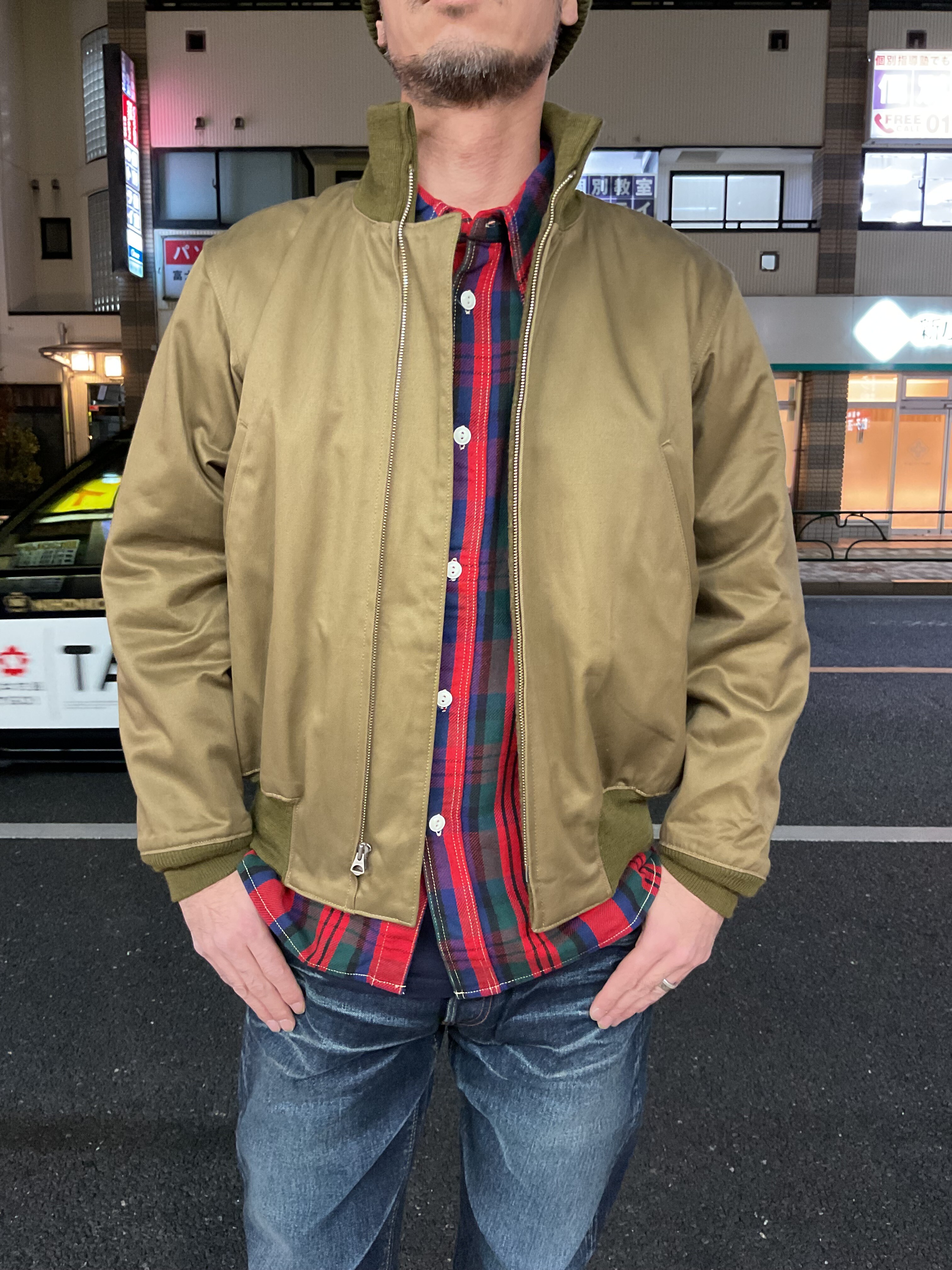 バズリクソンズ ！タンカースジャケット スラッシュポケット ！！ : G