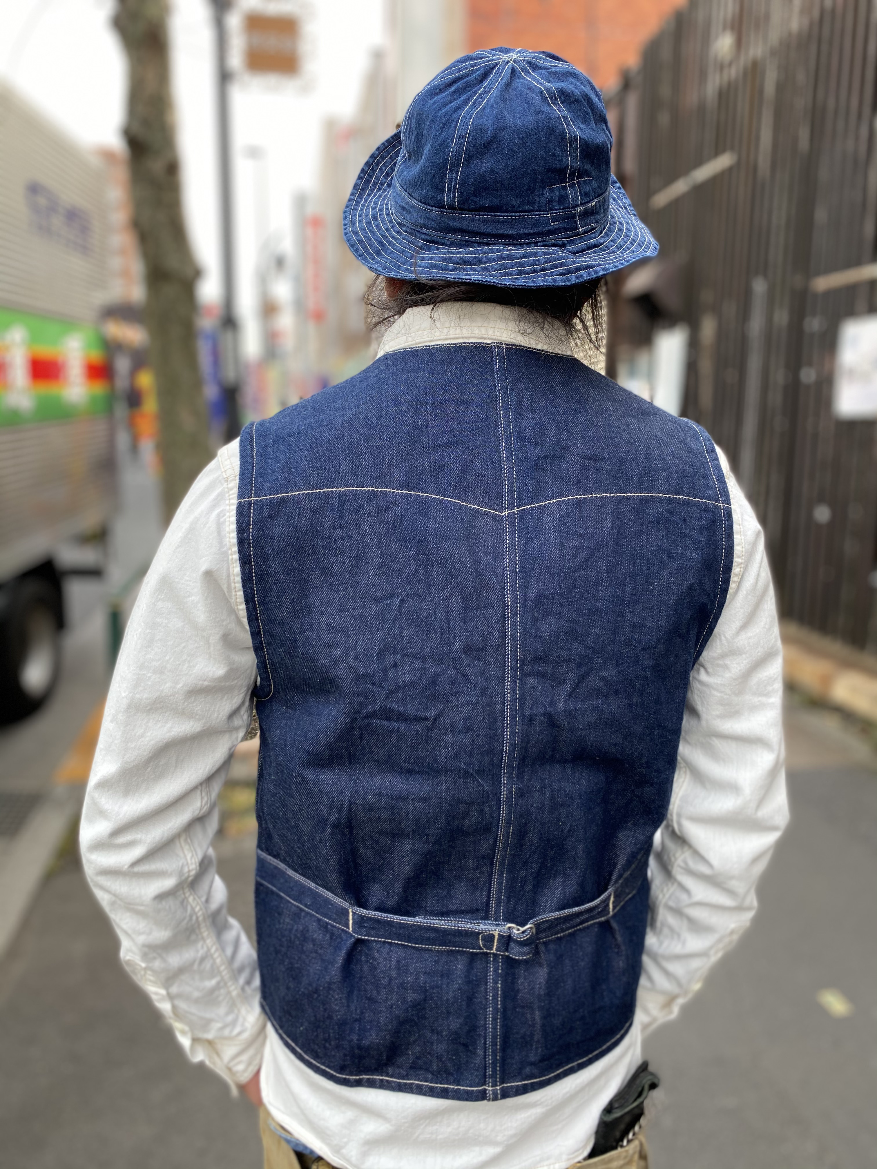 ウォバッシュデニムベスト アメカジの代表格ベスト それがウォバッシュデニムワークベスト