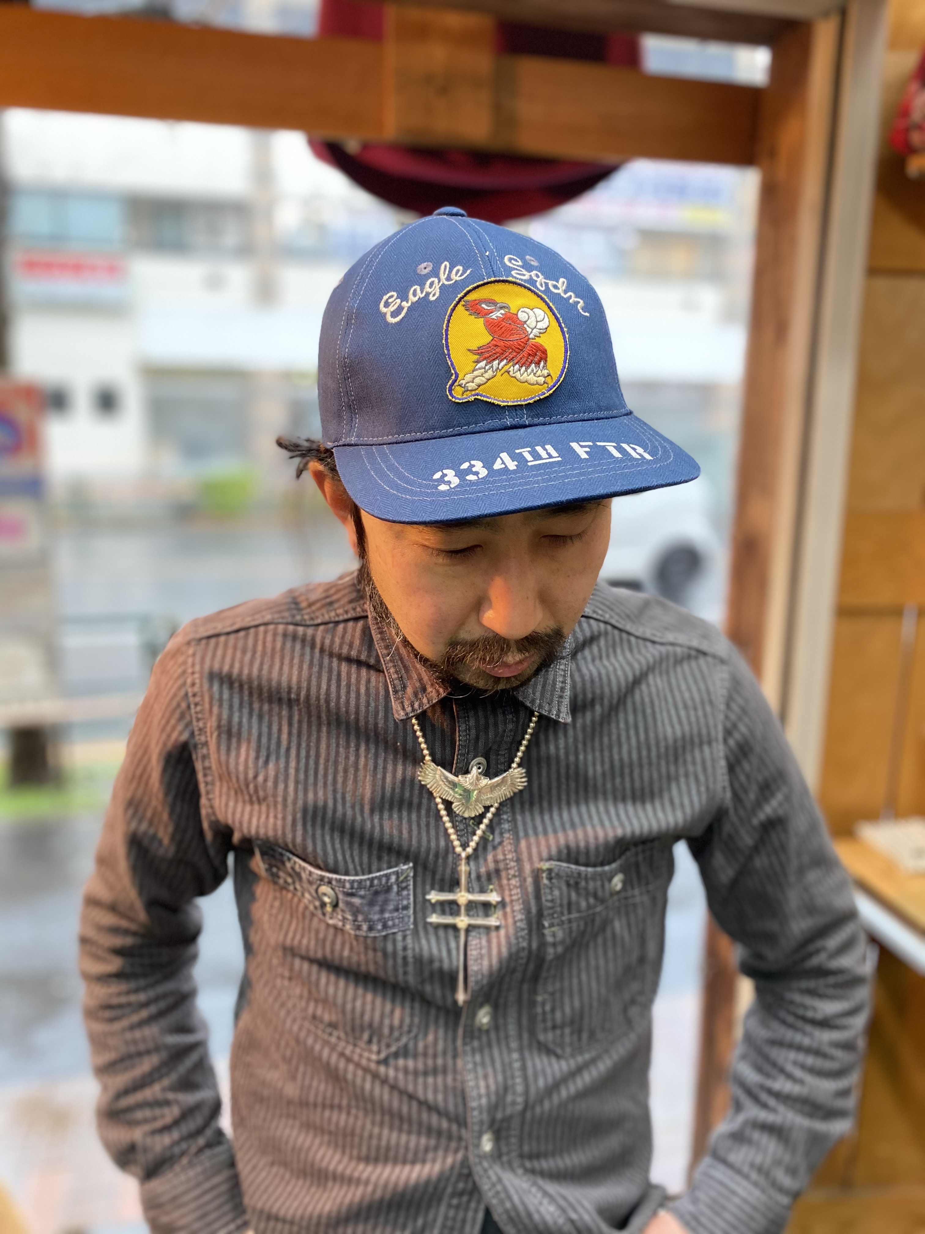 トイズマッコイ！！MILITARY COTTON CAP 334TH FTR SQ 