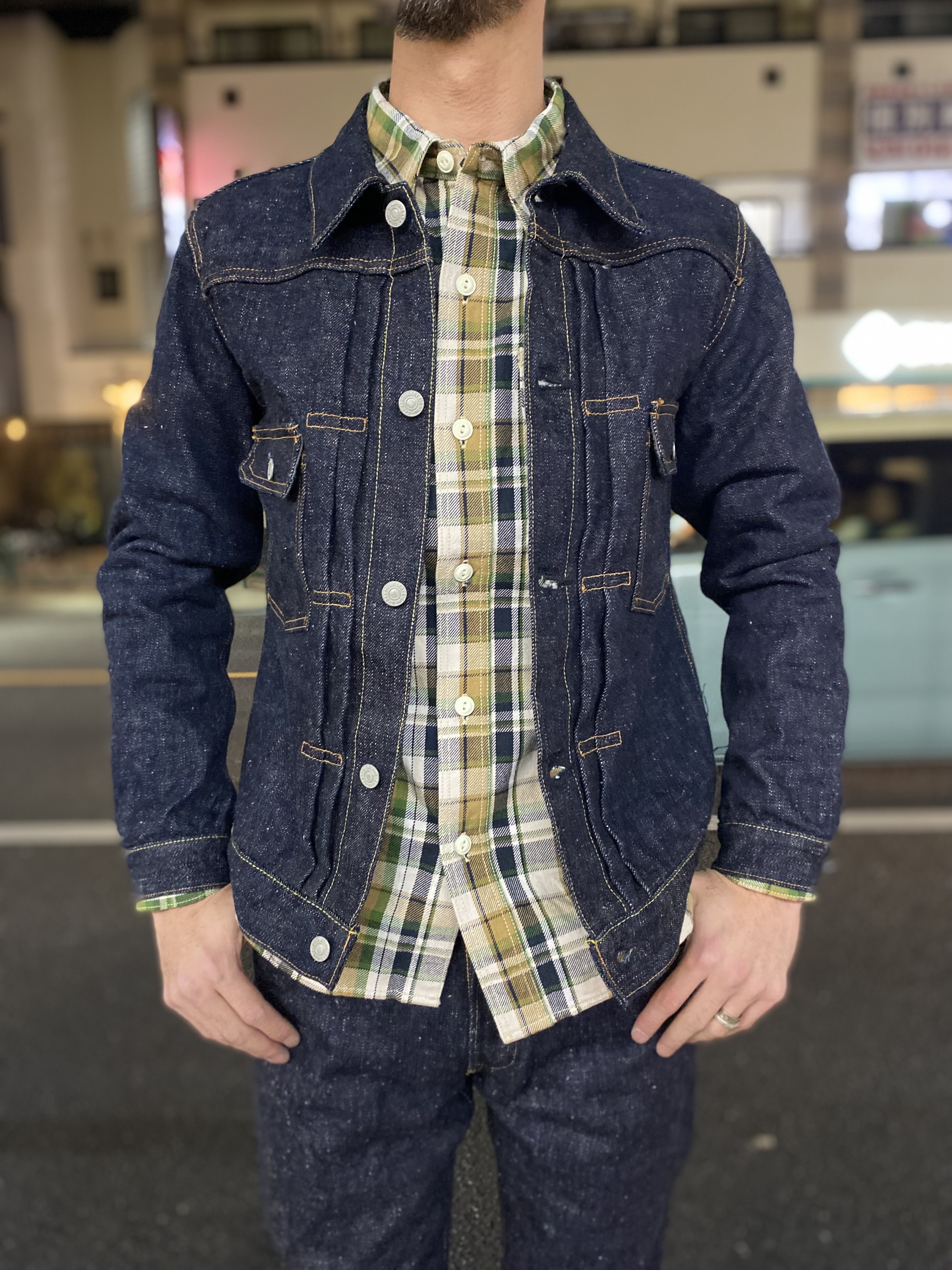 エイトジー ！男デニム デニムジャケット 2ndモデル！！ : Gパン屋サカイ