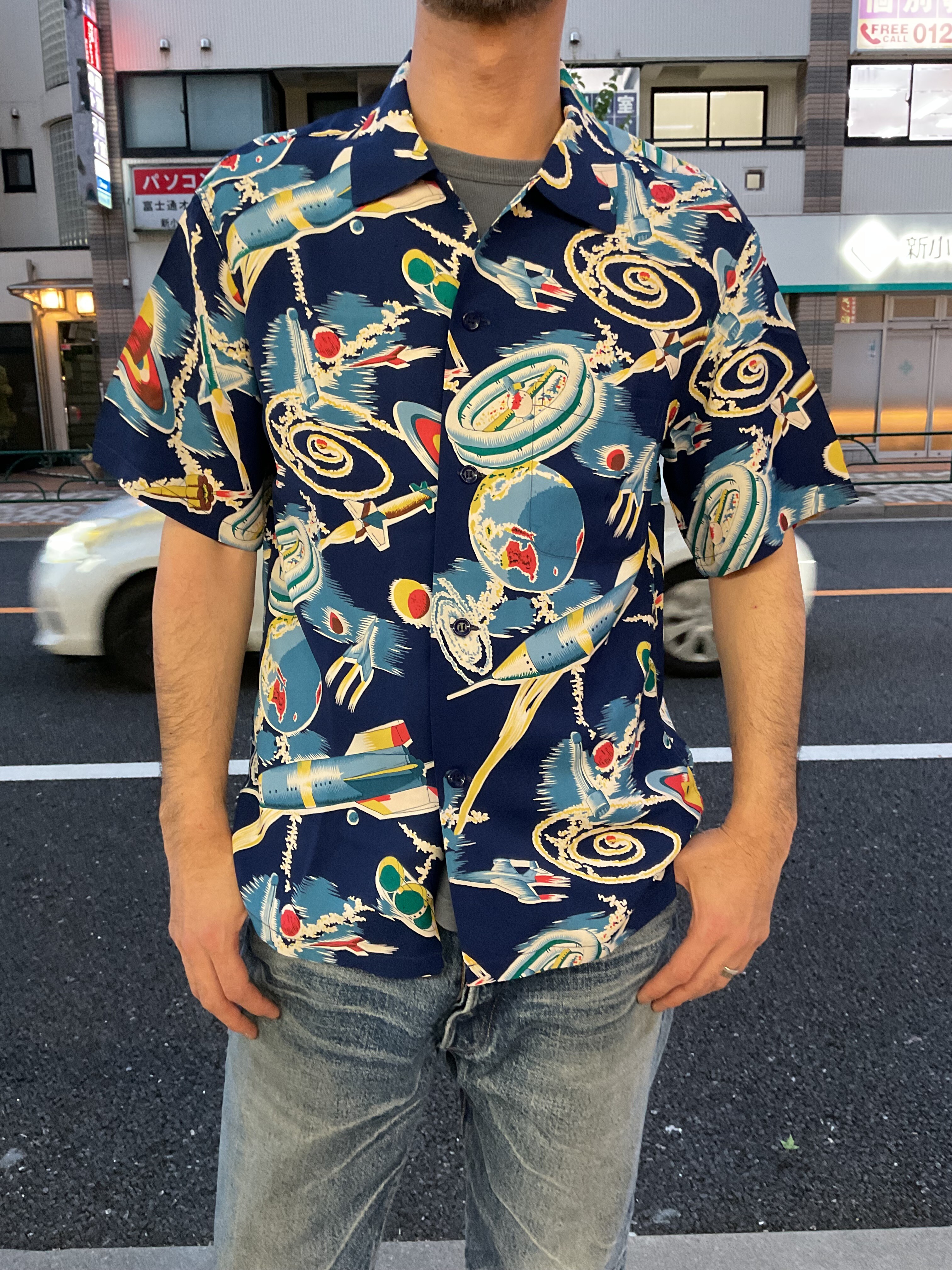 サンサーフ！！アロハシャツ スペシャルエディション” THE SPACE SHIP 