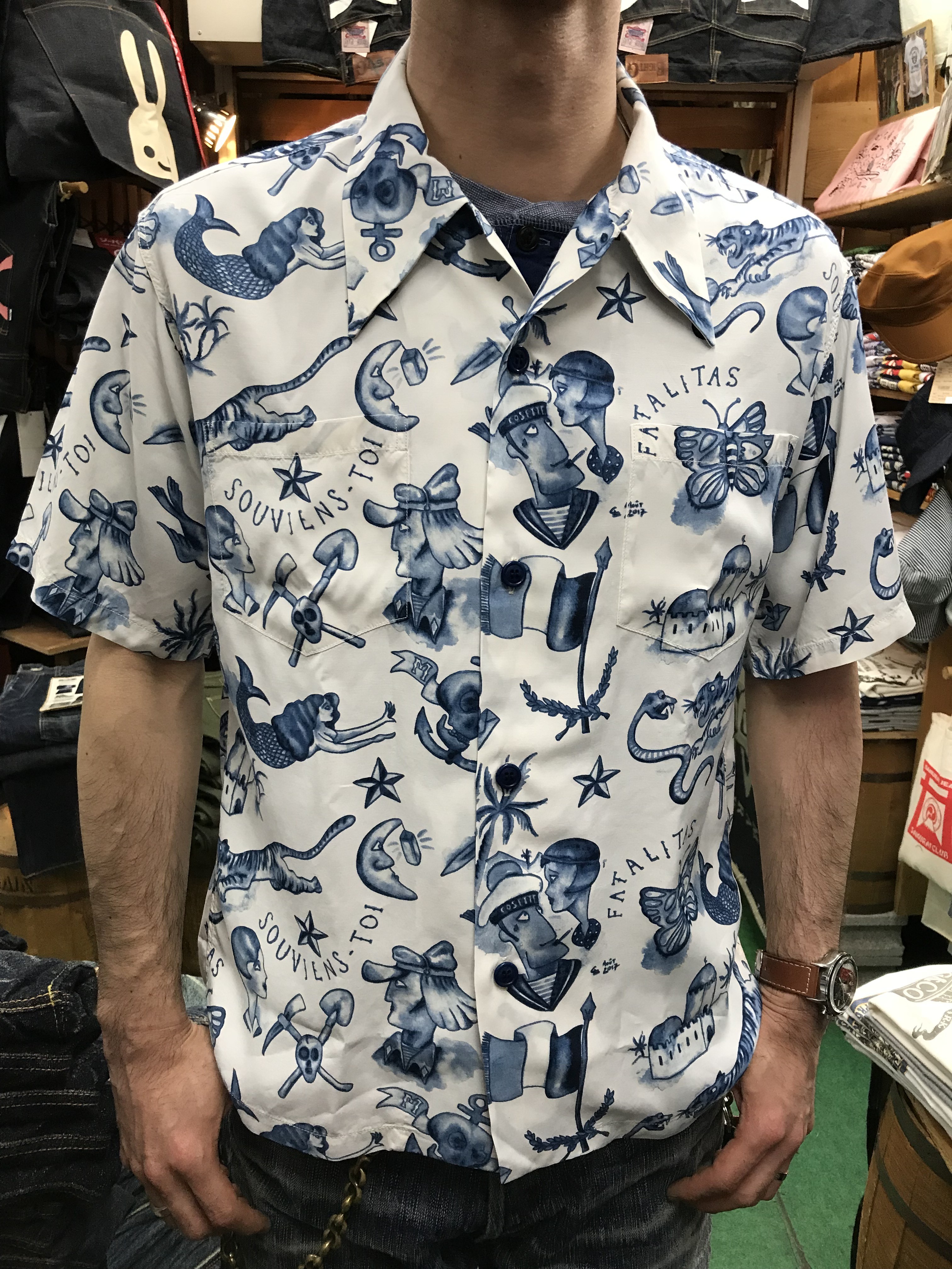 ★新品未使用　ミスターフリーダム×サンサーフ　アロハシャツ ミスターフリーダム×サンサーフ！アロハシャツ