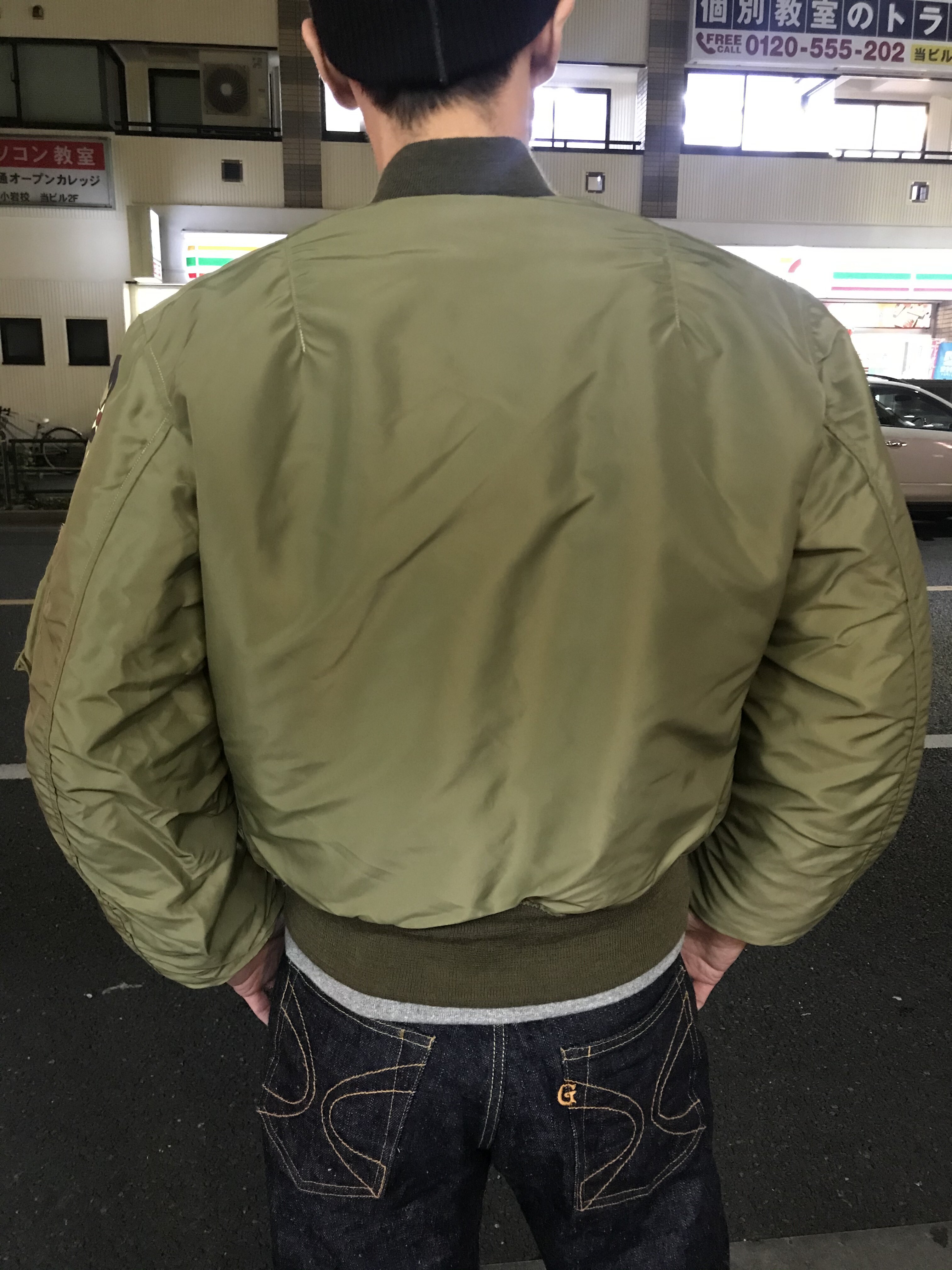 バズリクソンズ!B-15C OLIVE(MOD.)!! : Gパン屋サカイ バズリクソンズ!B-15C OLIVE(MOD.)!! : Gパン屋サカイ