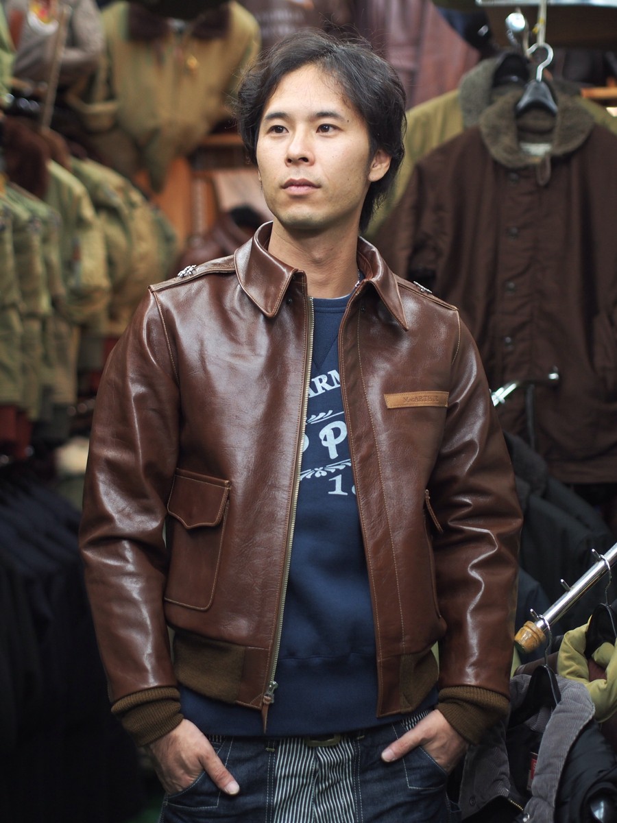 バズリクソンズ　A2 フライトジャケット　マッカーサー BUZZ RICKSON'S Buzz Rickson's[バズリクソンズ] A-2 ダグラス