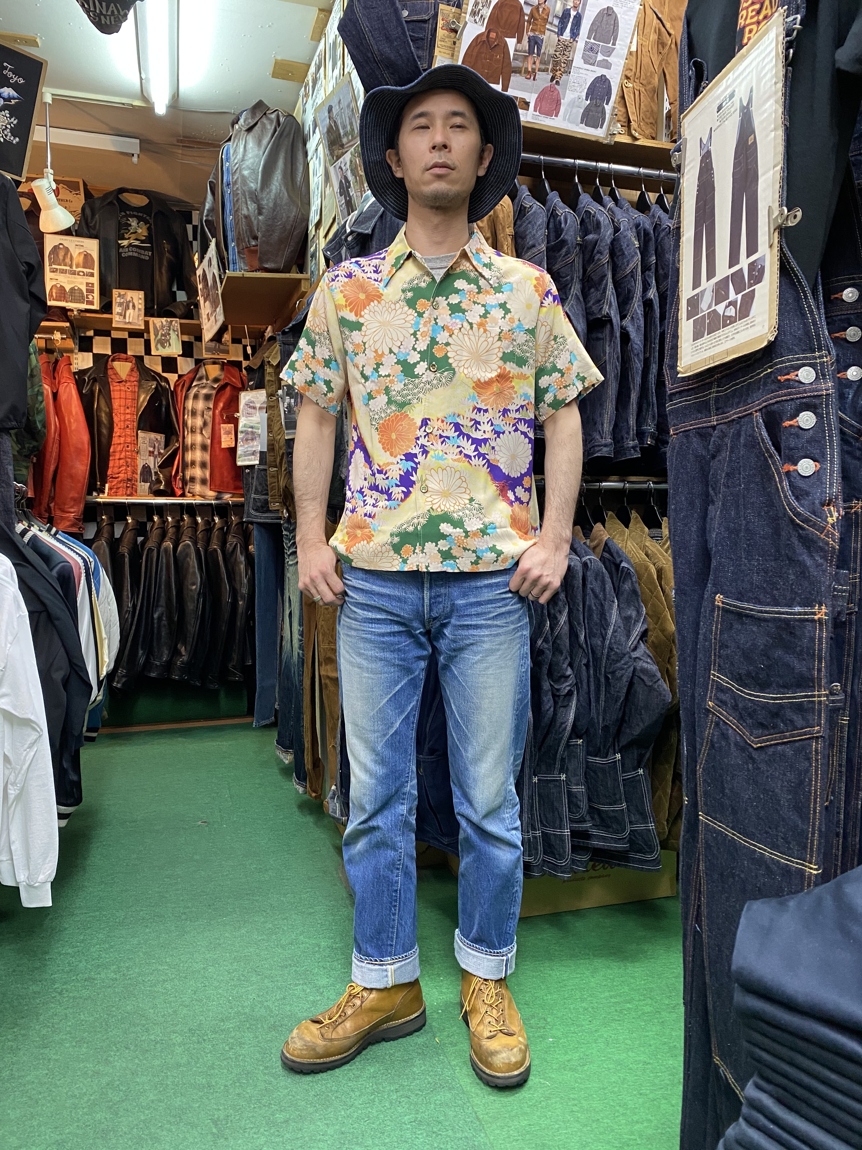 サンサーフ！スペシャルエディション ハワイアンシャツ ”KIMONO DESIGN 