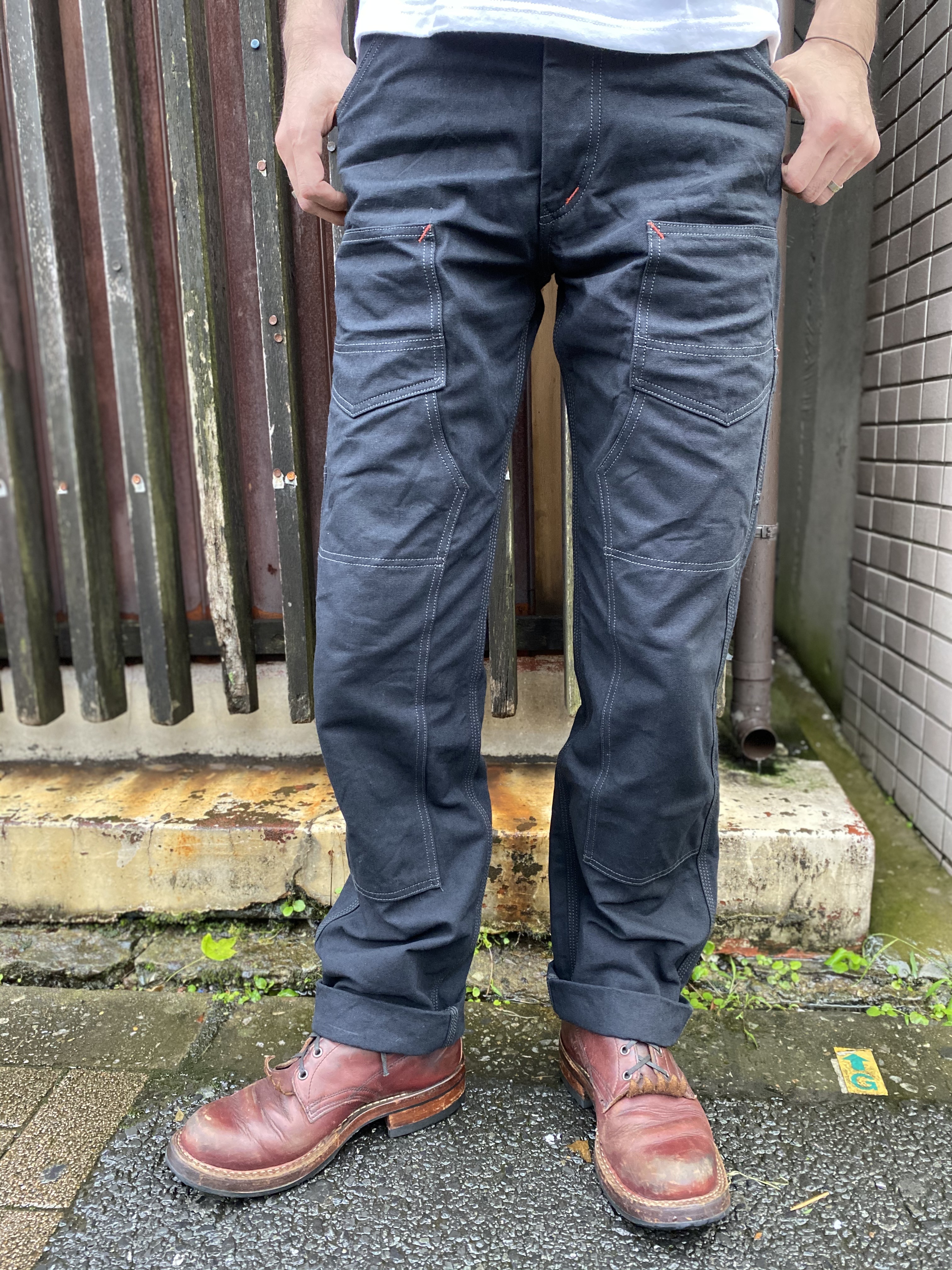 エイトジー！ダブルニーダックワークパンツ「8WK-08」！！ : Gパン屋サカイ