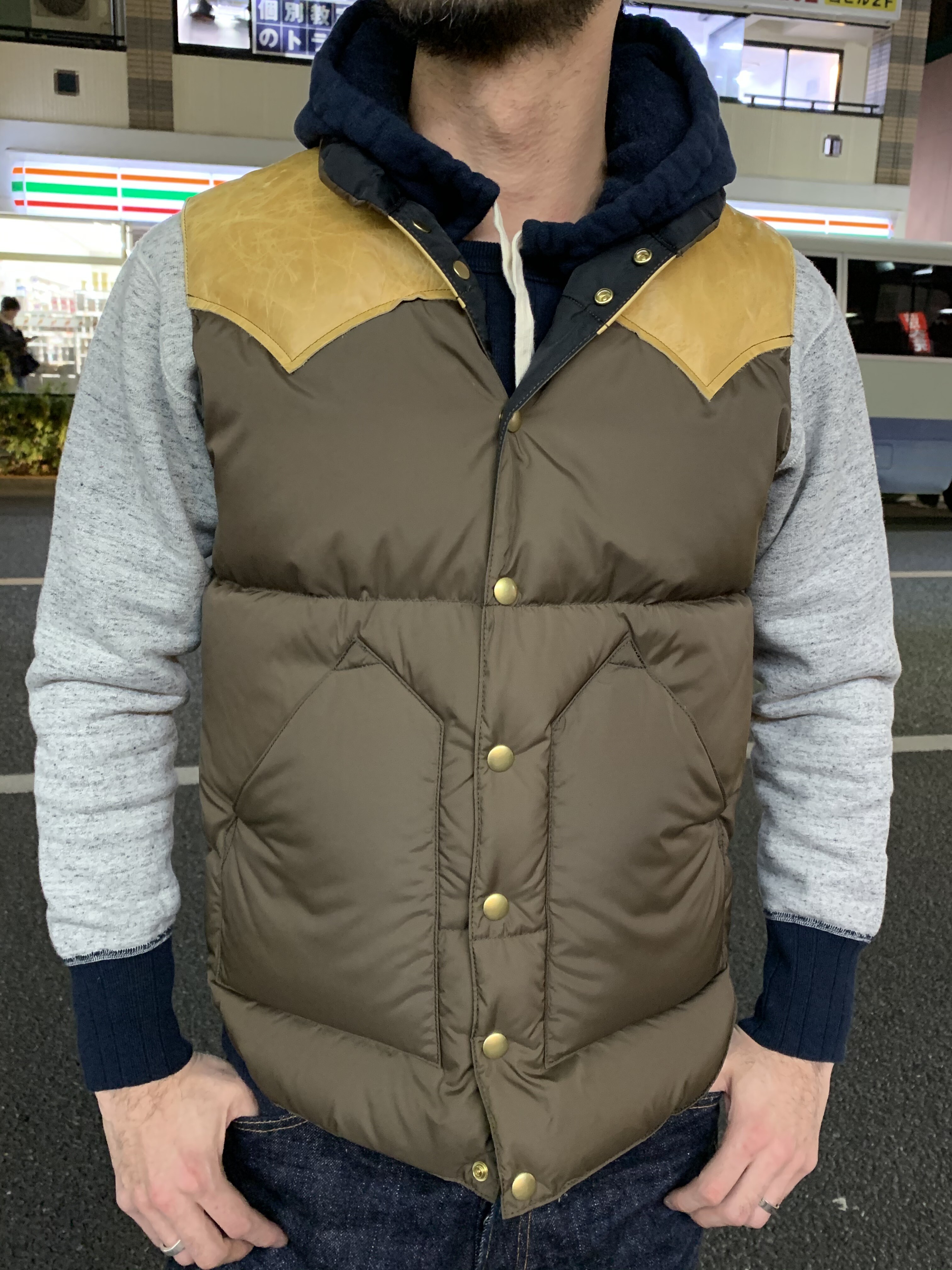 ウエアハウス×ロッキーマウンテン!ナイロンダウンベスト!! : Gパン屋サカイ ウエアハウス×ロッキーマウンテン!ナイロンダウンベスト!! : Gパン屋サカイ