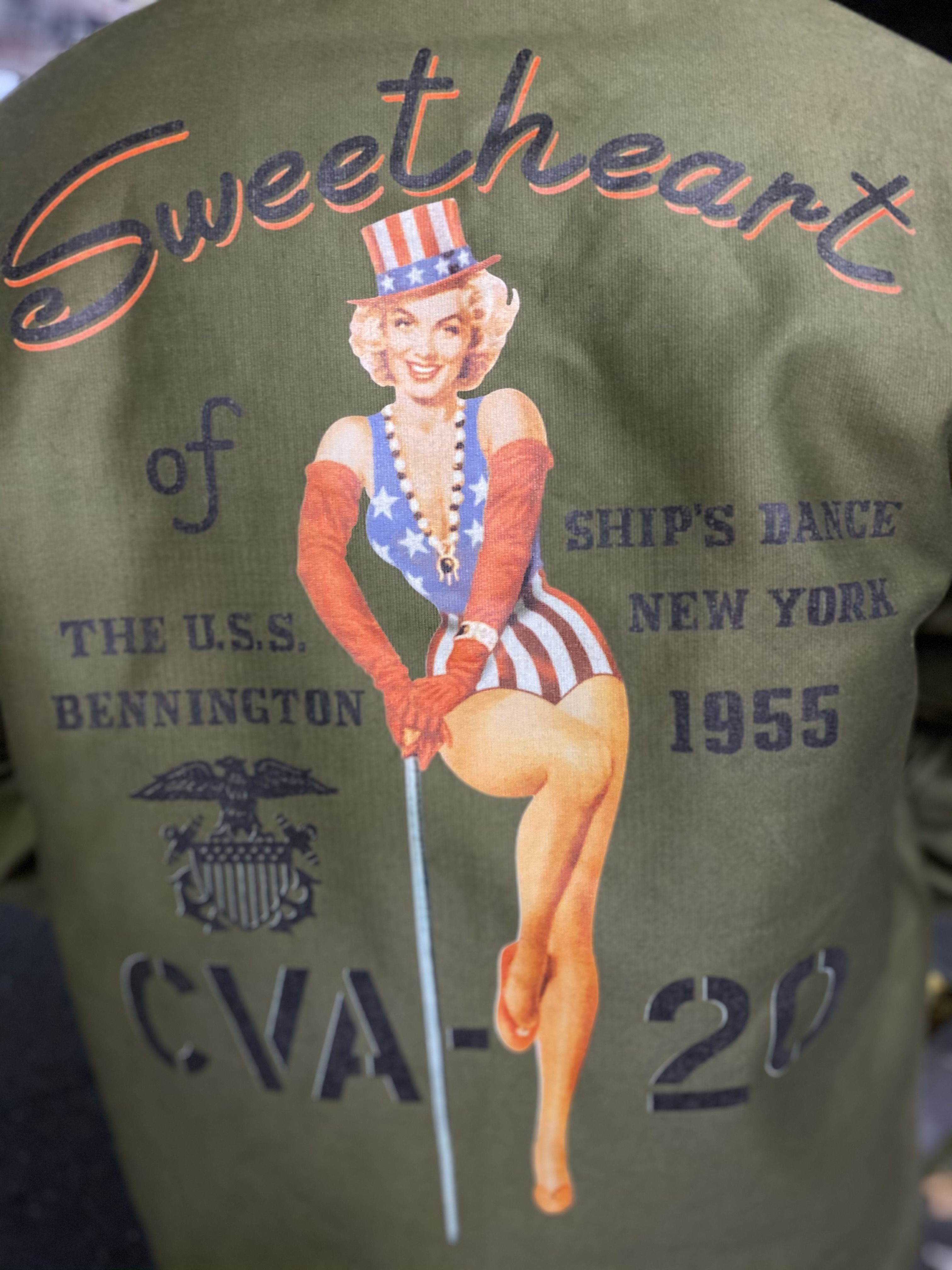トイズマッコイ N 1 Deck Jacket Marilyn Monroe U S S Bennigton マリリンモンロー Gパン屋サカイ トイズマッコイ N 1 Deck Jacket Marilyn Monroe U S S Bennigton マリリンモンロー Gパン屋サカイ