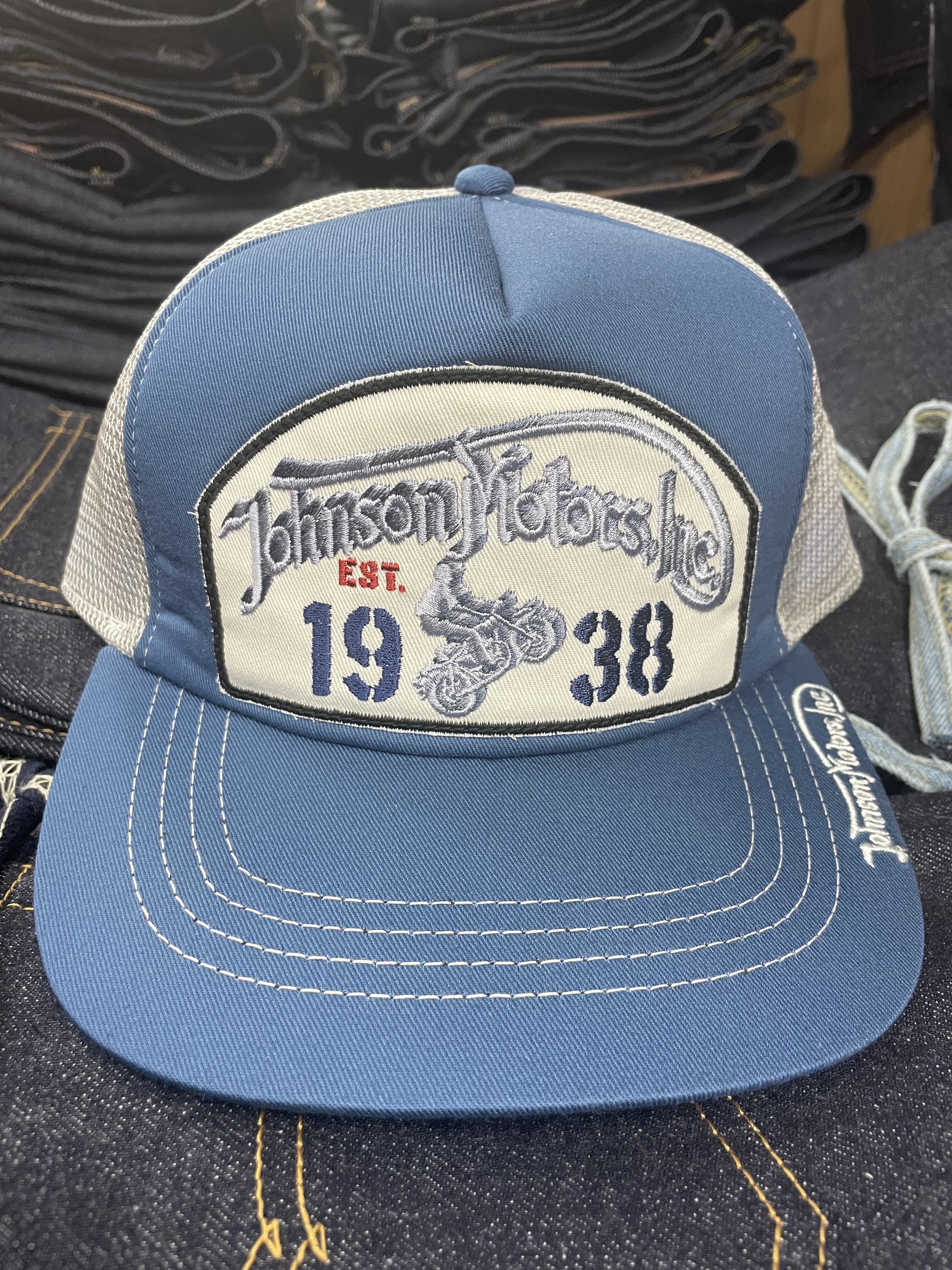 トイズマッコイ！メッシュキャップ“JOHNSON MOTORS,INC