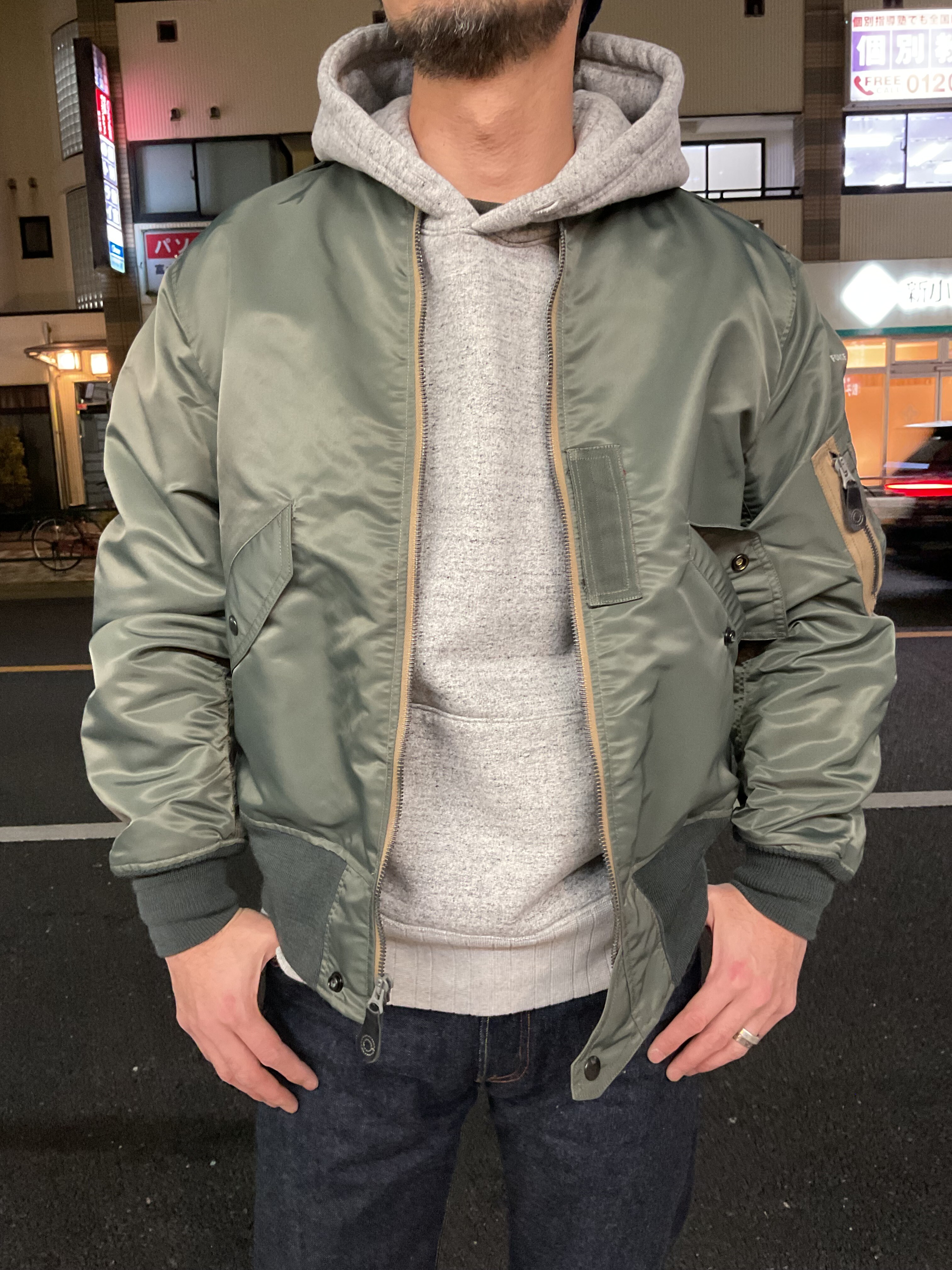 60s L-2B ビンテージ 中佐着用 LARGE VINTAGE 60's USAF L-2B MEDIUM 7448F | FBR TRADING