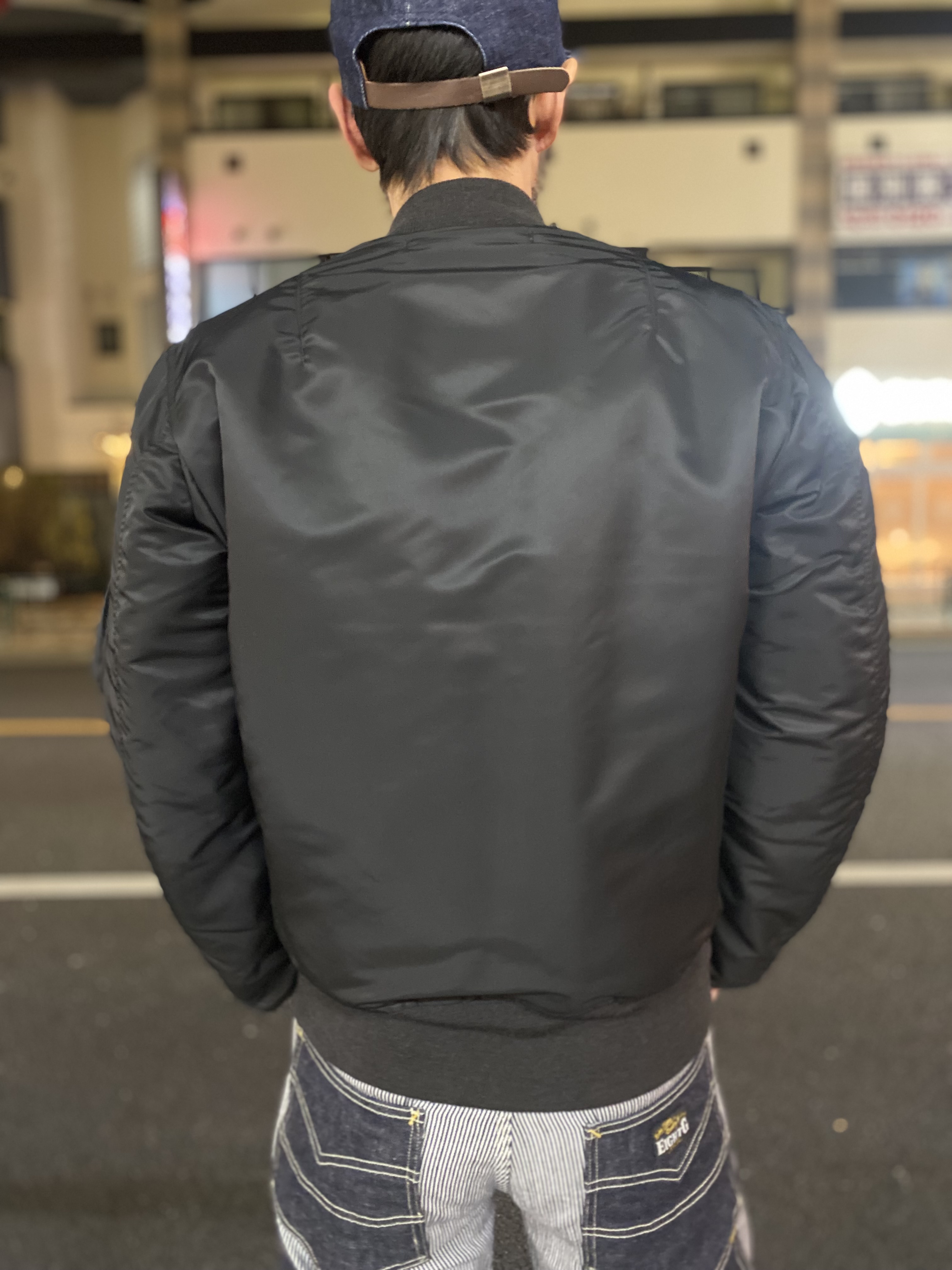 バズリクソンズ！ウイリアム・ギブソン コレクション“MA-1 LONG