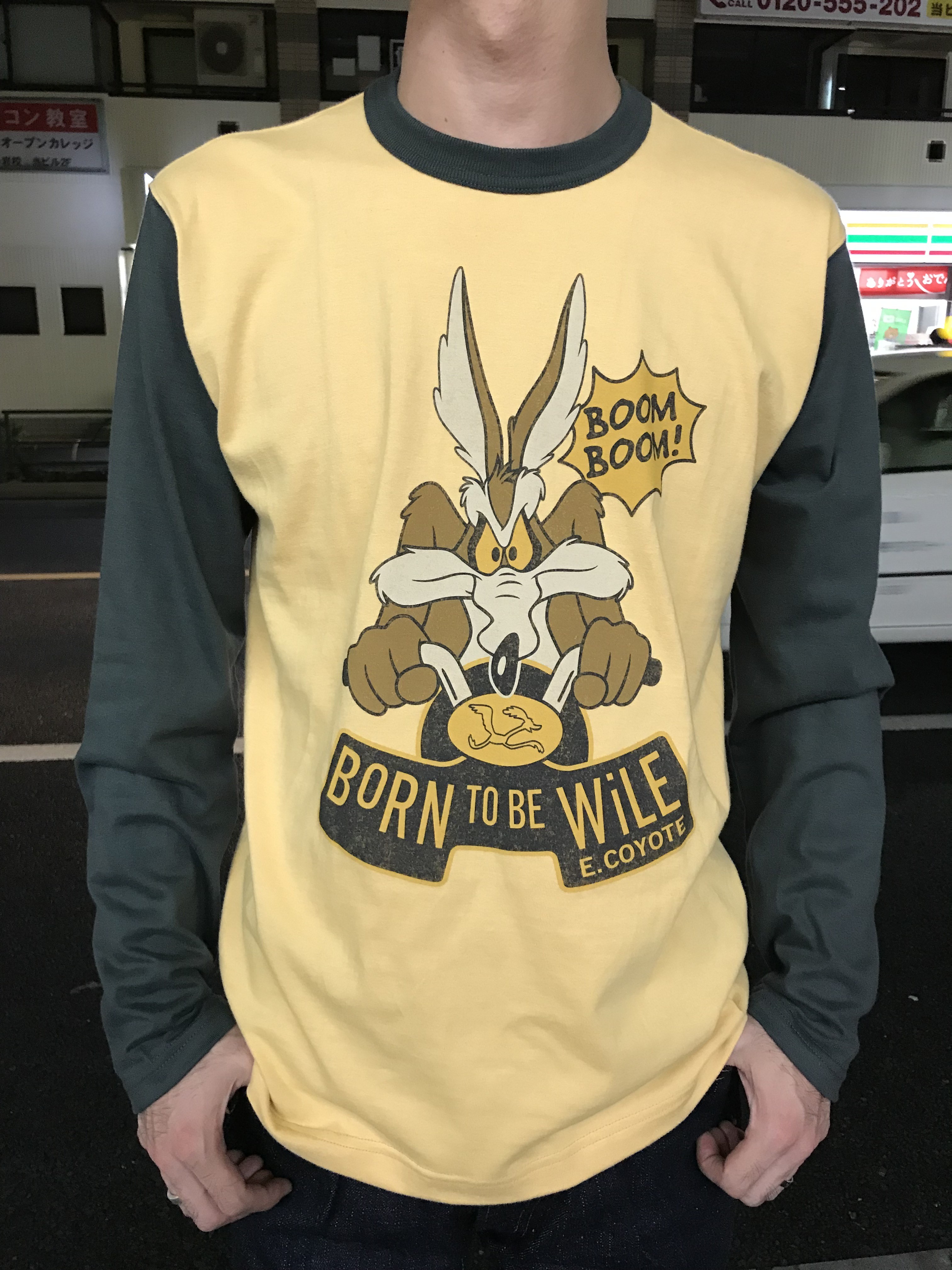 トイズマッコイ ルーニーテューンズ ワイリーコヨーテ Tシャツ