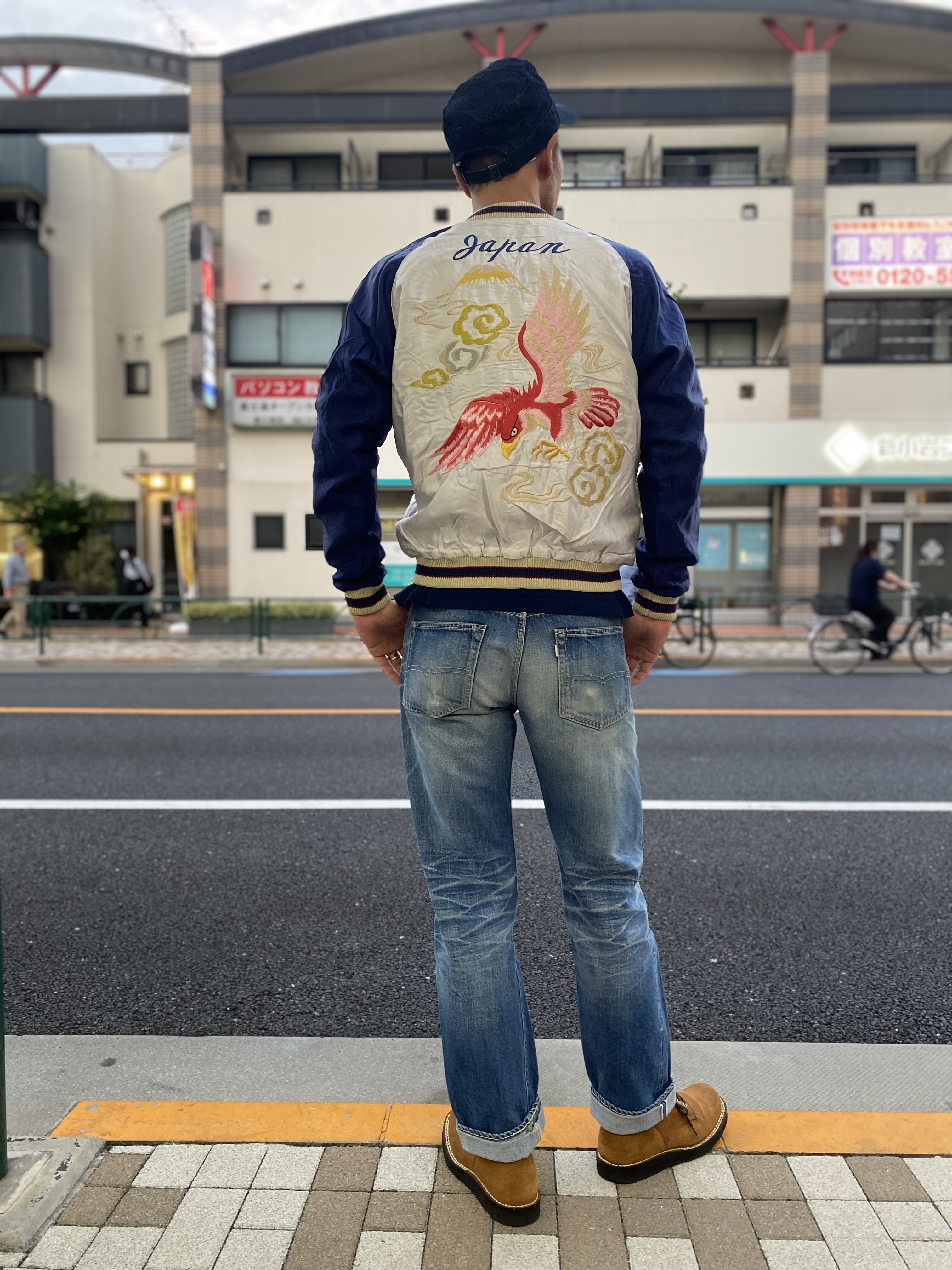 【ここから値下げしません】\"RED EAGLE\" × \" TIGER HEAD\" テーラー東洋！！スカジャン RED EAGLE × TIGER HEAD！！ : Gパン屋サカイ