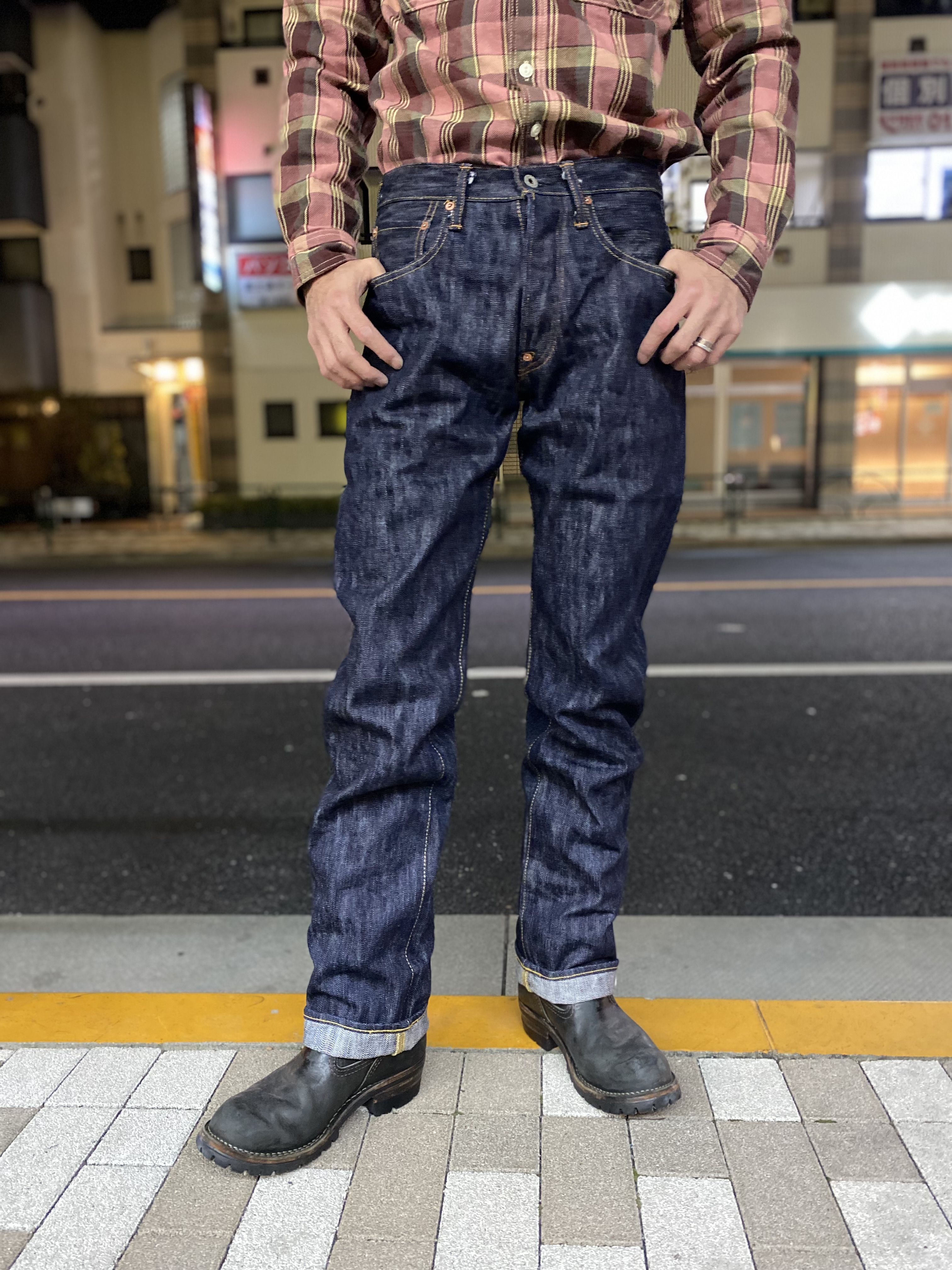 エイトジー！ 男デニム第一弾 803-WA 19オンスデニム・レギュラー