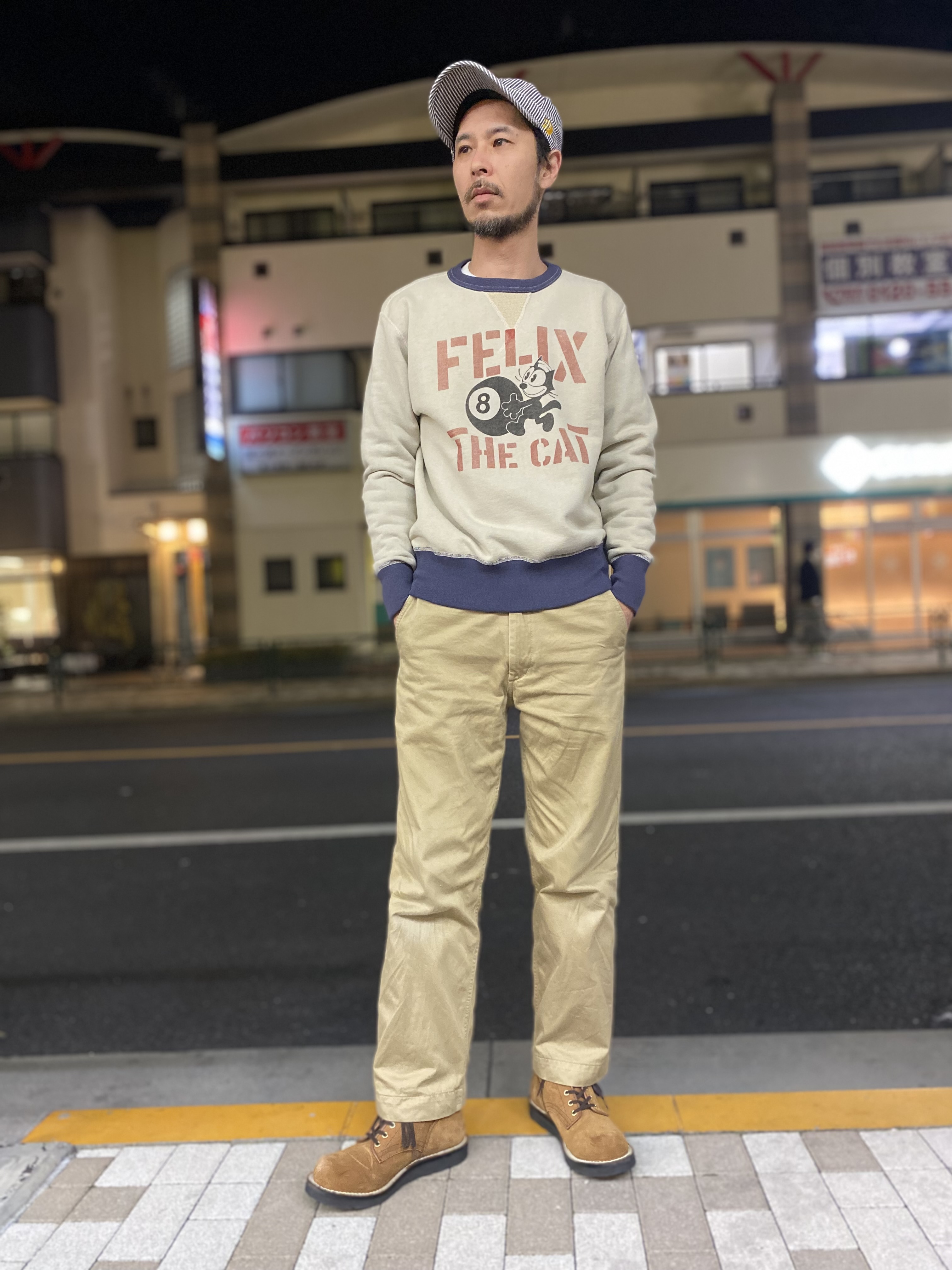 トイズマッコイ！ ミリタリー スウェットシャツ 