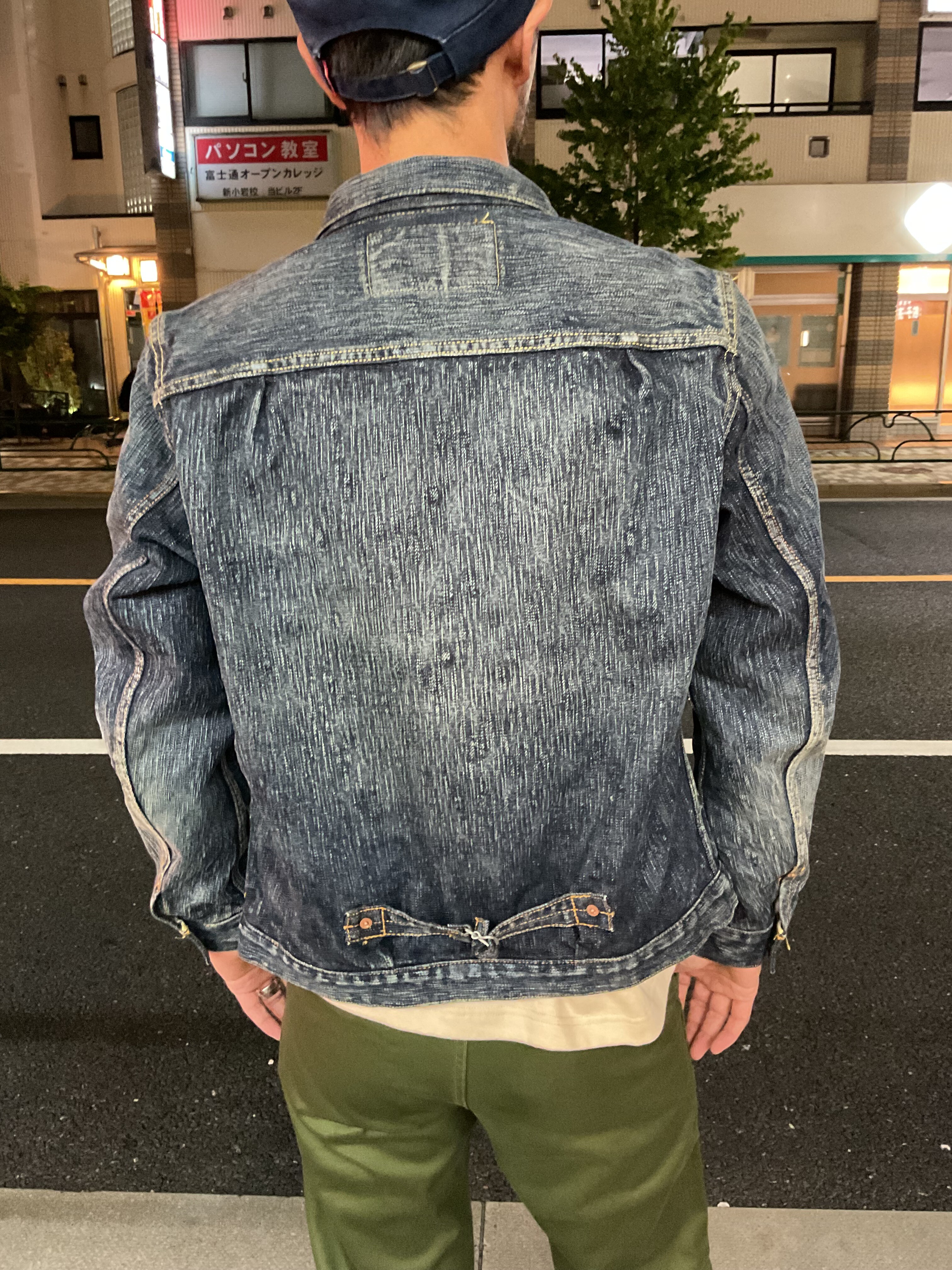 エイトジー！男デニム第一弾デニムジャケット・リアルヴィンテージ加工