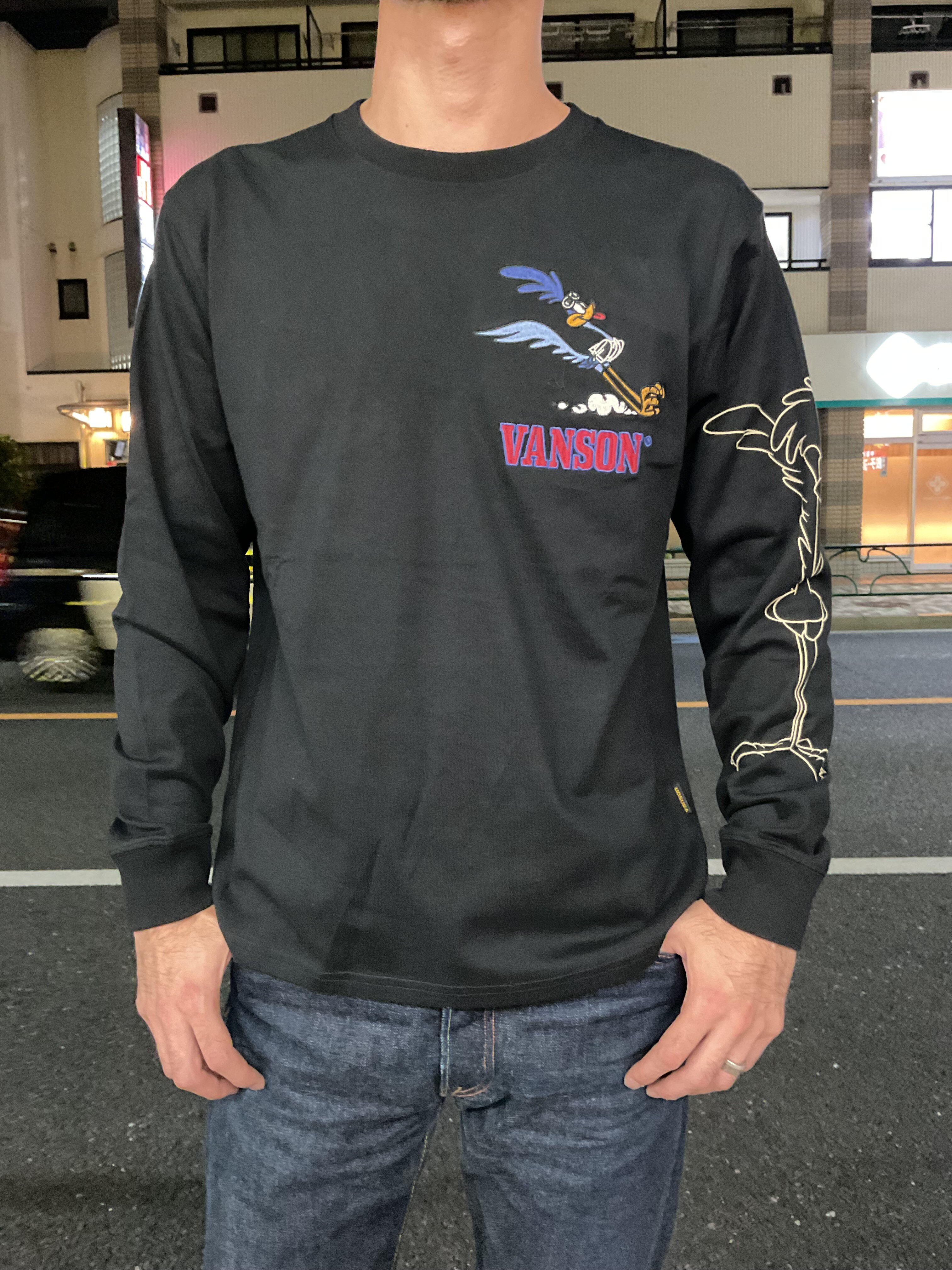 バンソン ルーニーテューンズ！！ 天竺 長袖Tシャツ ロンT 