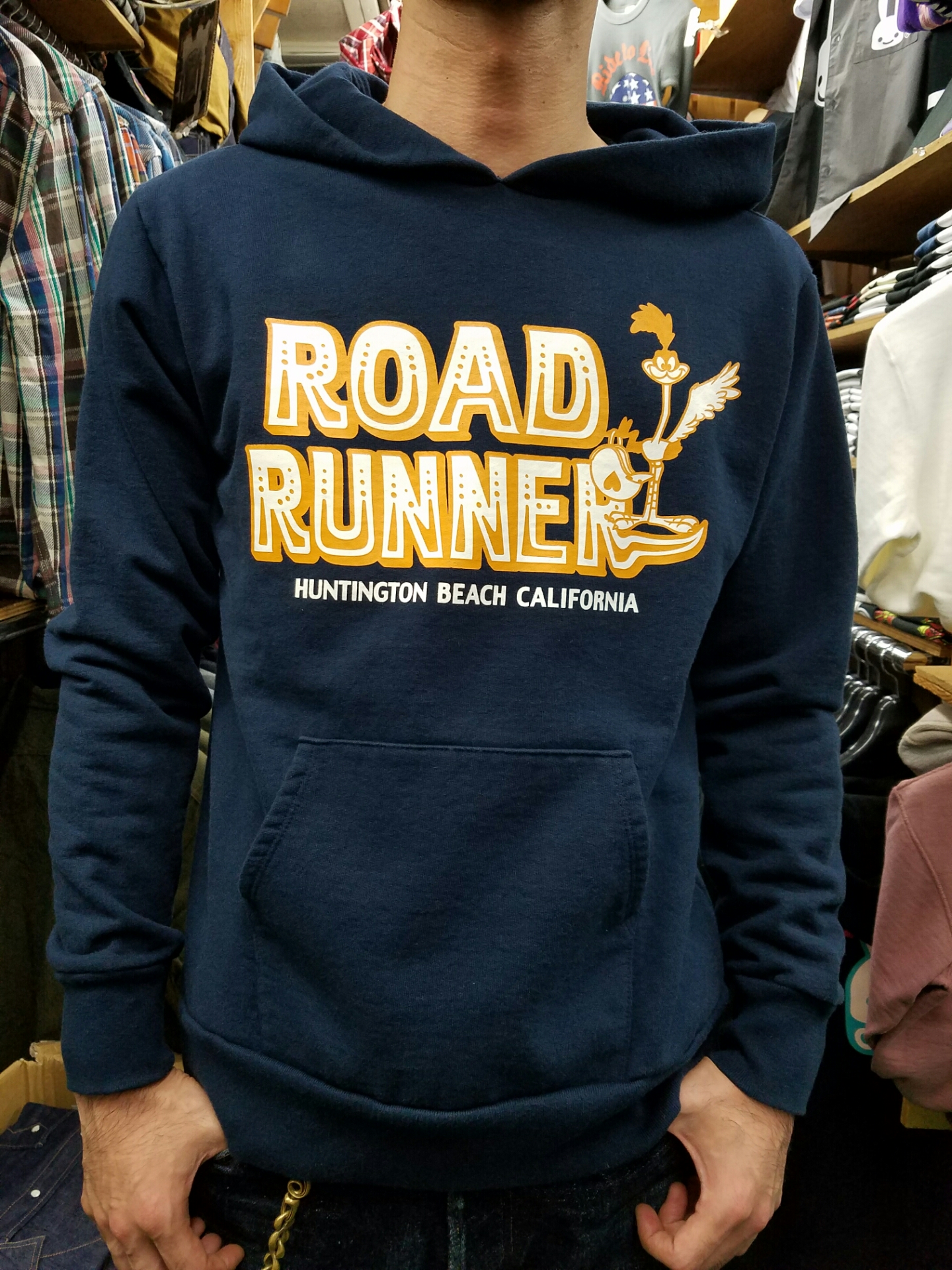 ロードランナーのパーカー( *¯ ³¯*) : Gパン屋サカイ
