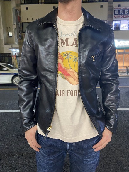 スポーツジャケット　レザー　30s ジョーマッコイ 30s スポーツジャケット ホースハイド レザー