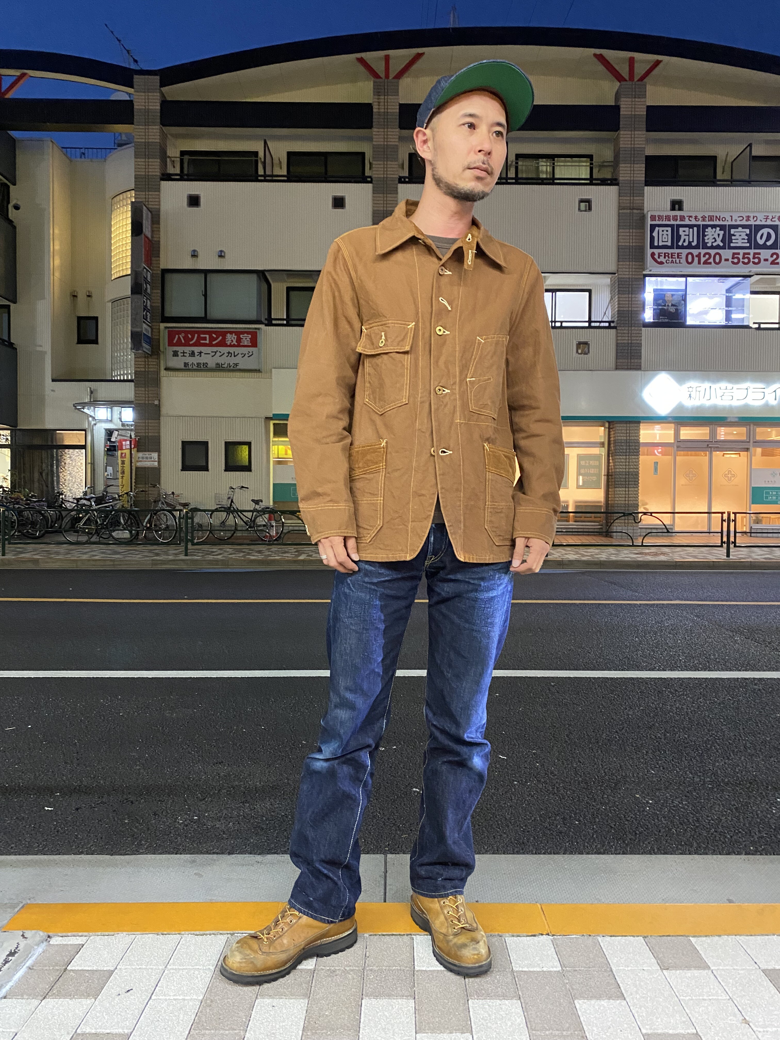 エイトジー！ 11.5オンス硫化染めダックワークコート！！ : Gパン屋サカイ