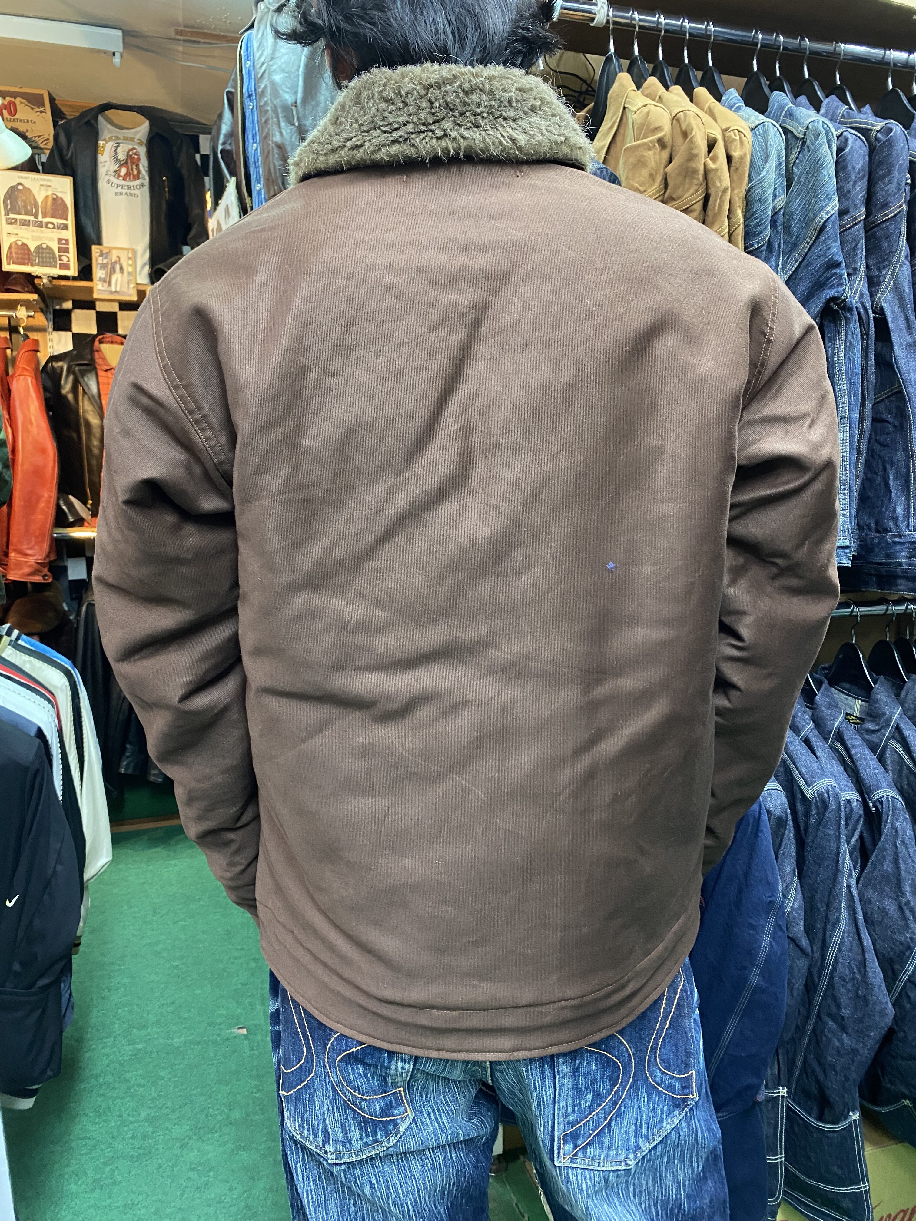 バズリクソンズ！！ N-1 Brown デッキジャケット DEMOTEX-ED