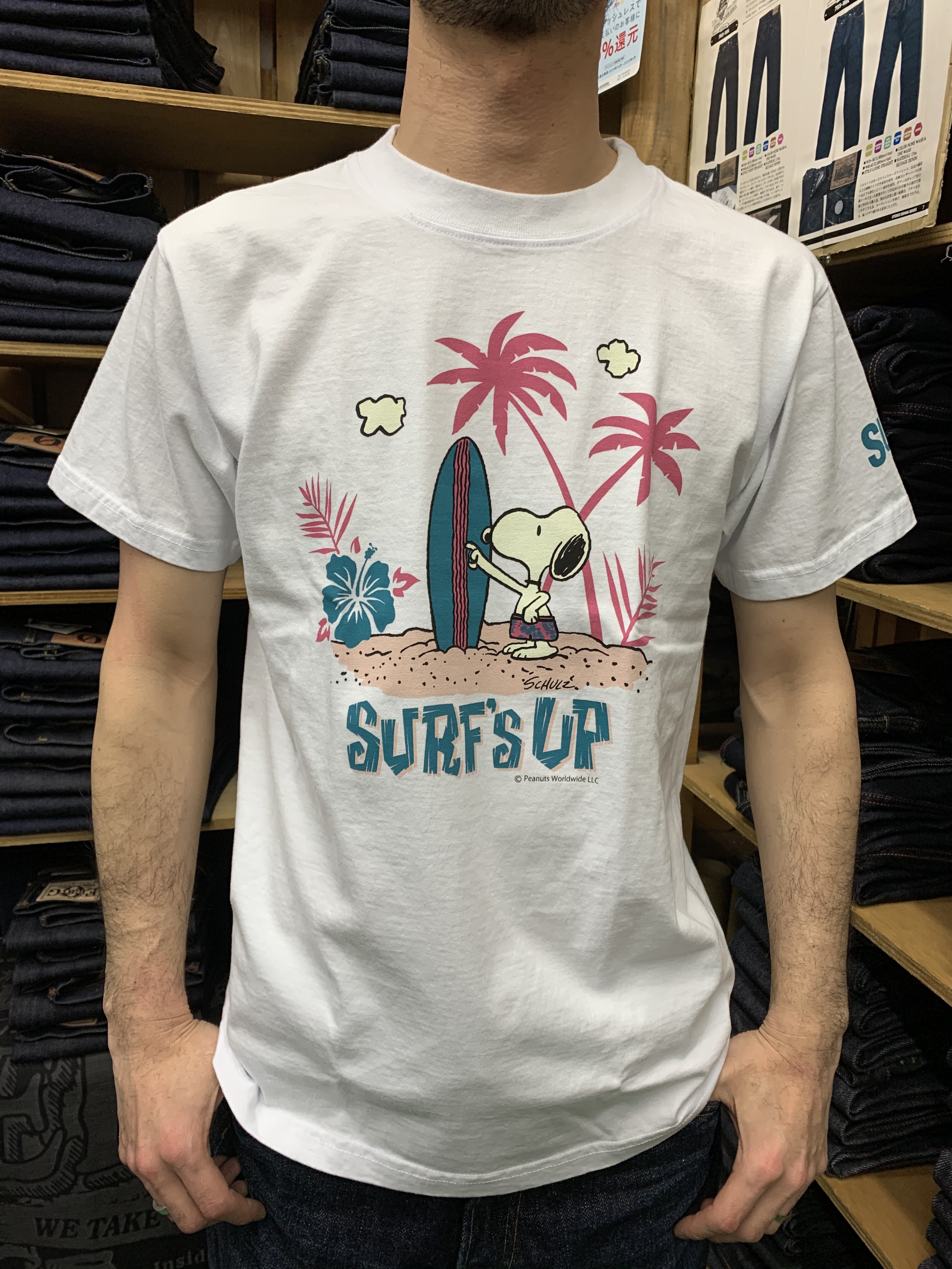 サンサーフ×ピーナッツ！半袖Tシャツ