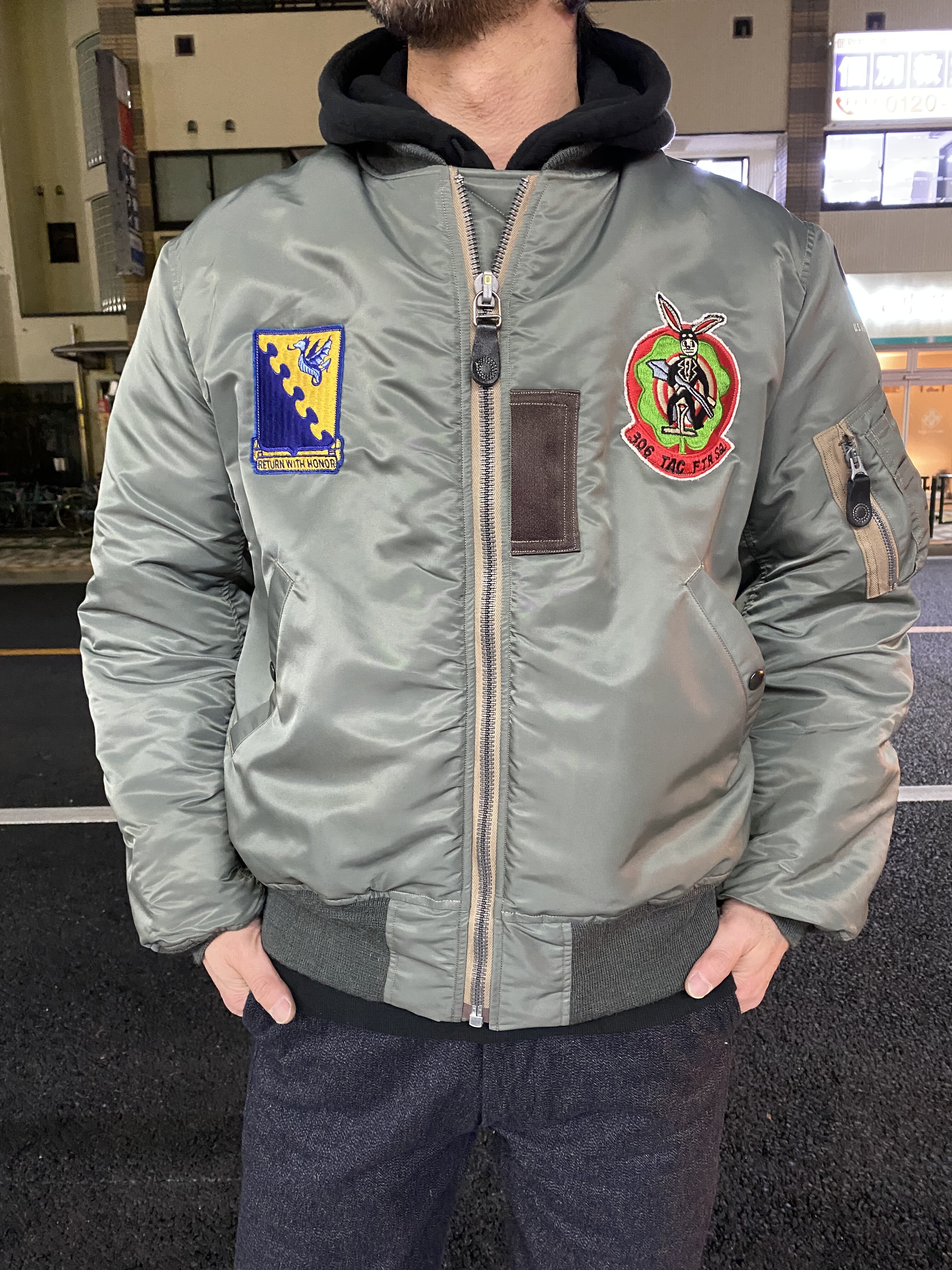 バズリクソンズ！MA-1 ALBERT TURNER & CO.,INC. 306thFIGHTER SQ