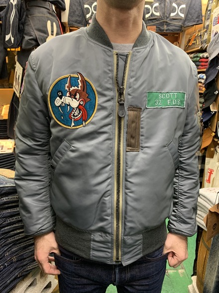 トイズマッコイ！MA-1“32nd FDS WOLFHOUNDS”！！ : Gパン屋サカイ