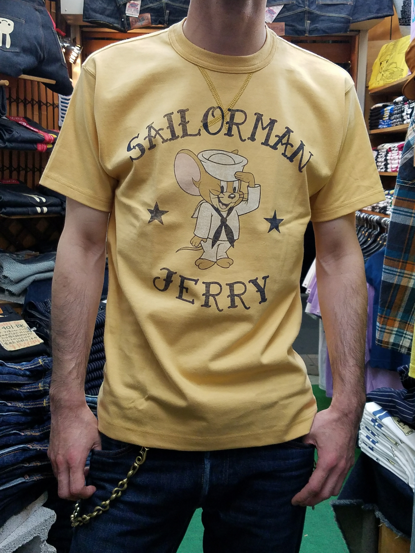 トイズマッコイ　ビンテージレプリカ　Tシャツ ジェリー　サイズL トイズマッコイ！ジェリー！半袖Tシャツ！🐭 : Gパン屋サカイ