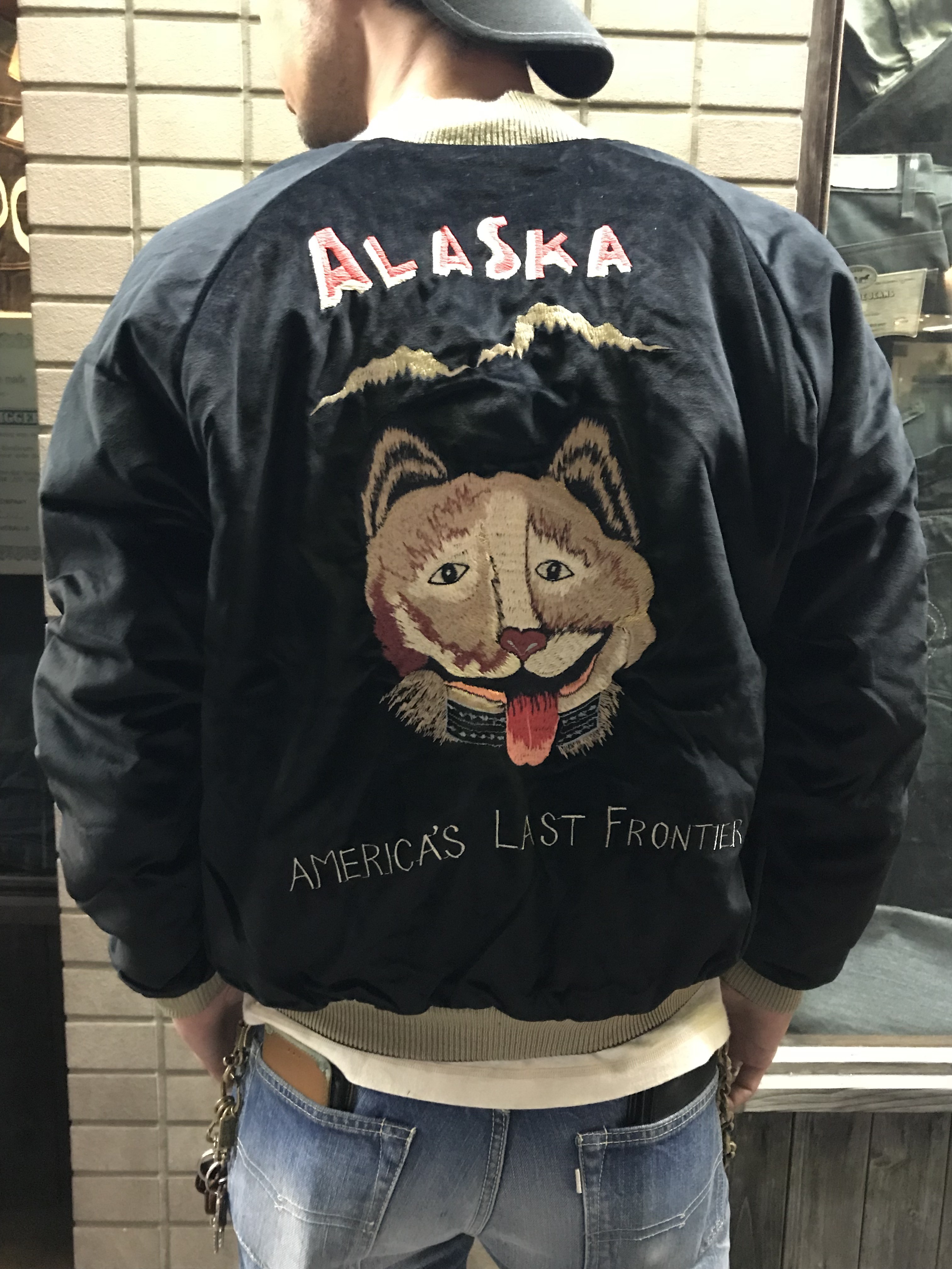 テーラー東洋！別珍スカジャン“ALASKAN HUSKY”&“ALASKA MAP”！！ : G