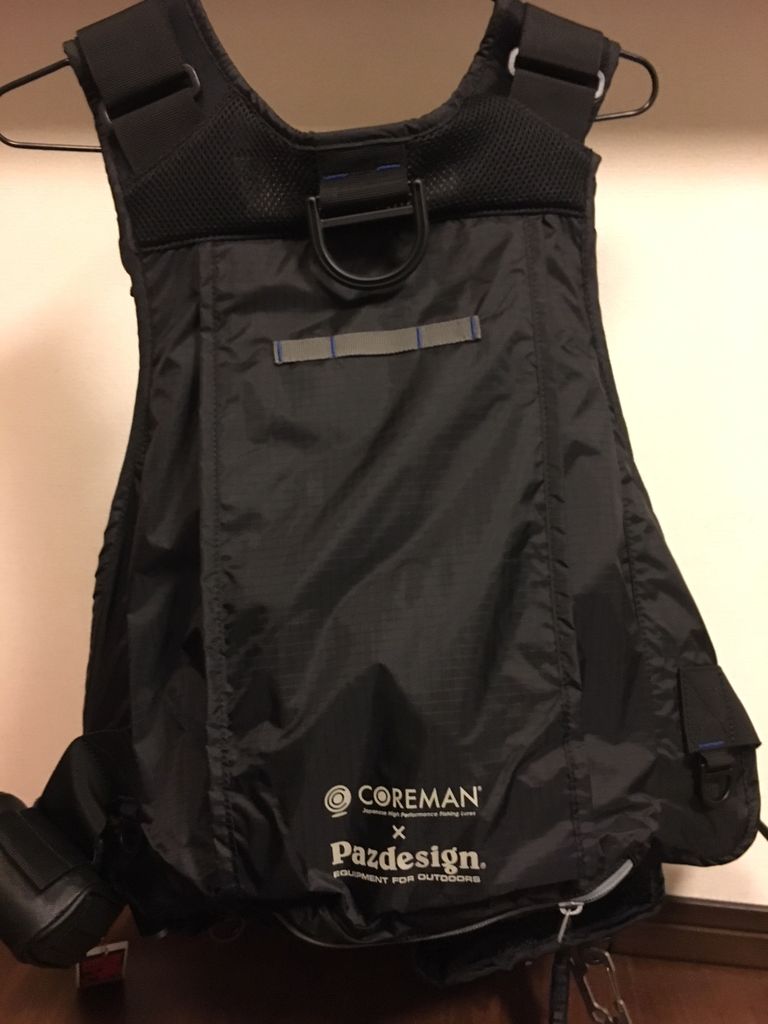 COREMAN × Pazdesign コラボレーション スーパーライトベスト : Angler