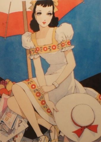 昨日より2015年 春 美人画・美少女画 原画・版画展／14日～25日まで