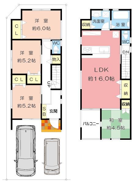 大和田 2階建