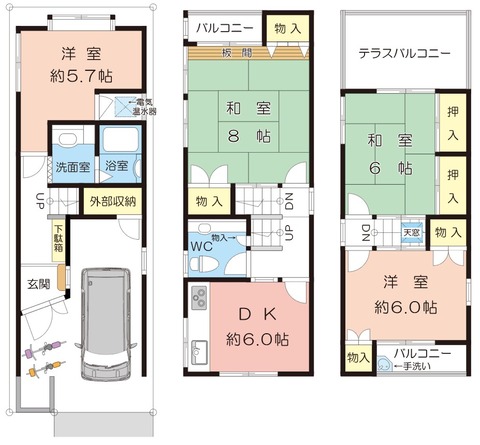 間取図