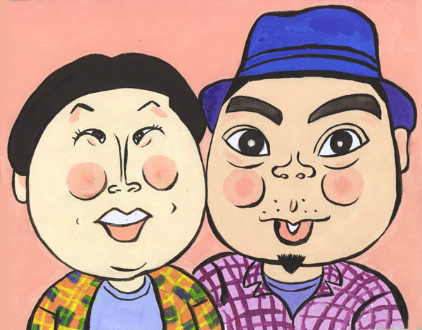 鈴木おさむと大島美幸夫妻 えいこのおえかきブログ 鈴木おさむと大島美幸夫妻 えいこのおえかきブログ