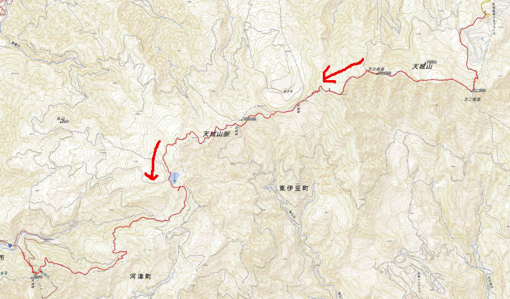 31 2 16 静岡県 天城山脈縦走 関東遠征編 中国地方山遊びの記録 31 2 16 静岡県 天城山脈縦走 関東遠征編 中国地方山遊びの記録