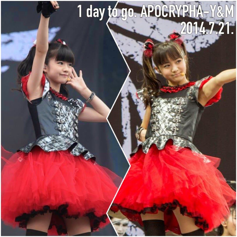 babymetal　腋 BABYMETAL APOCALYPSE WEB メンバー限定イベント 7/21(月) APOCRYPHA - Y / M 東京 TSUTAYA  O-EAST : よもやまダイエットブログ3