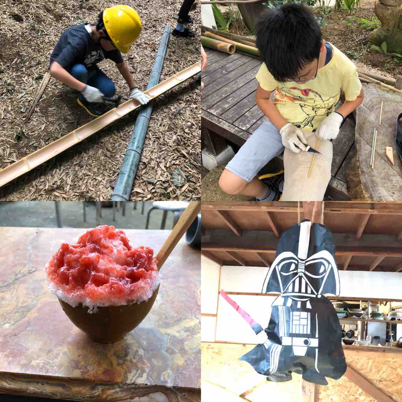 英語で田植え 流しそうめん 英語できないママのdwe奮闘記